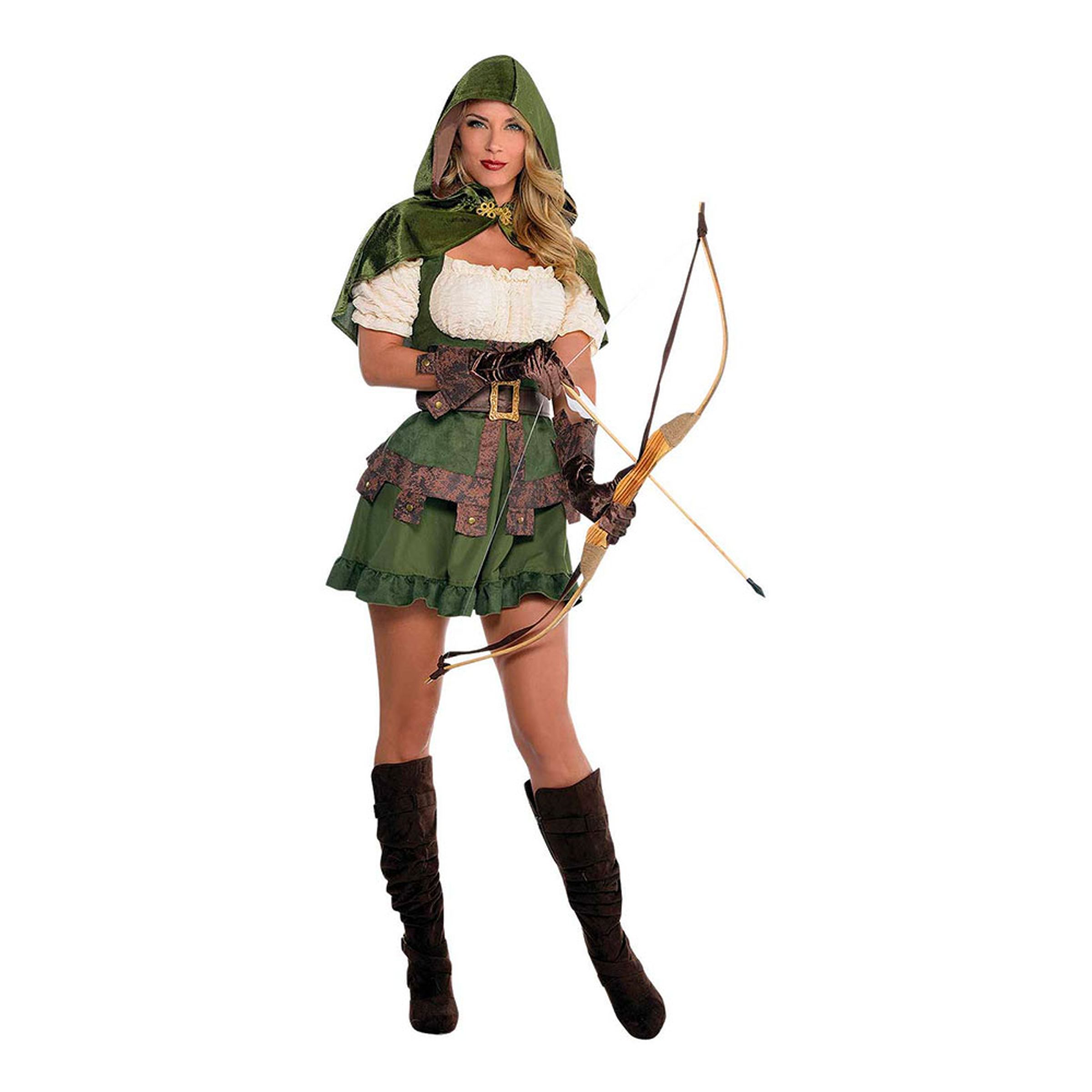 Robin Hood Damekostume - Small