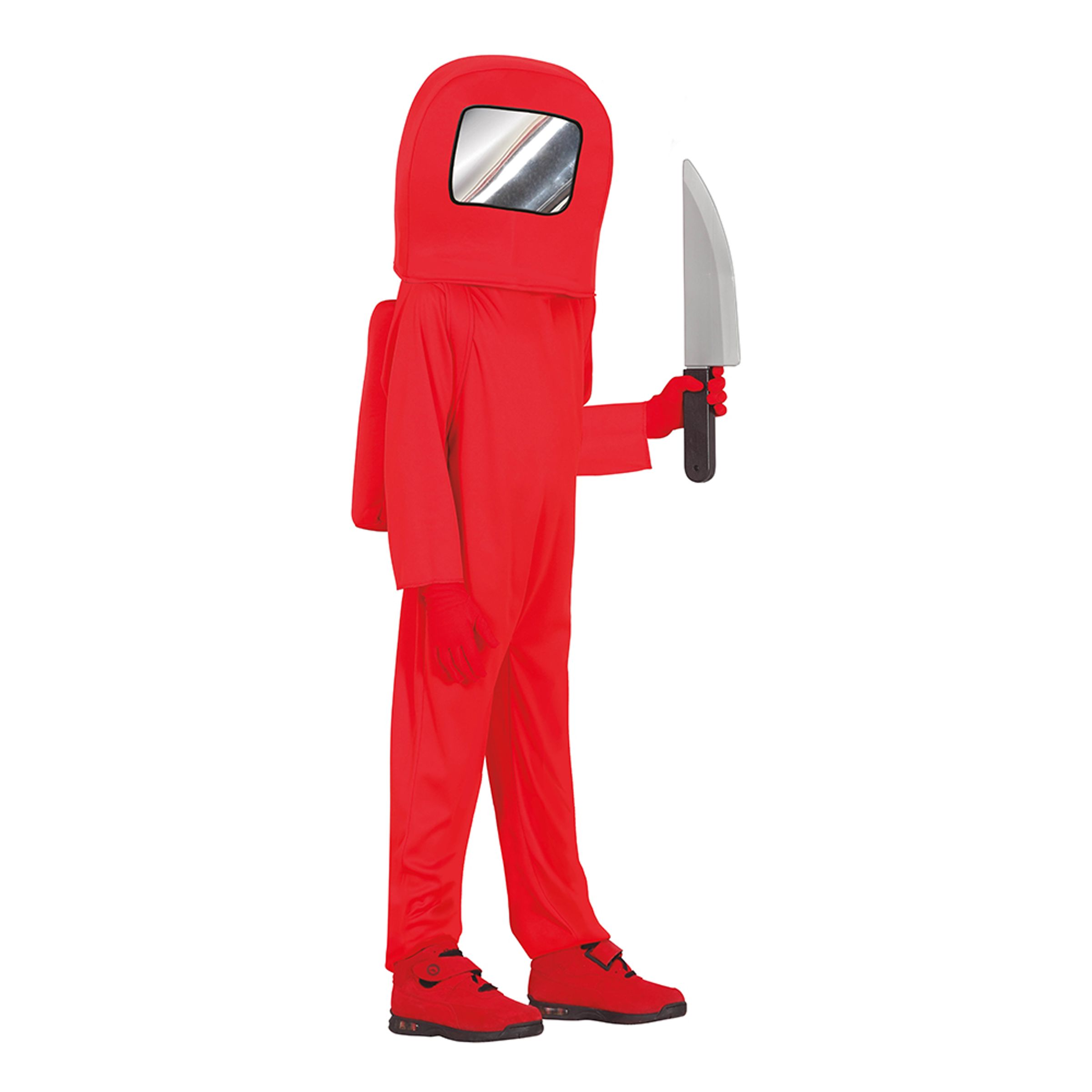 Röd Astronaut Barn Maskeraddräkt - Small | Hem - Maskerad - Maskeraddräkter - Barndräkter | Maskeradspecialisten