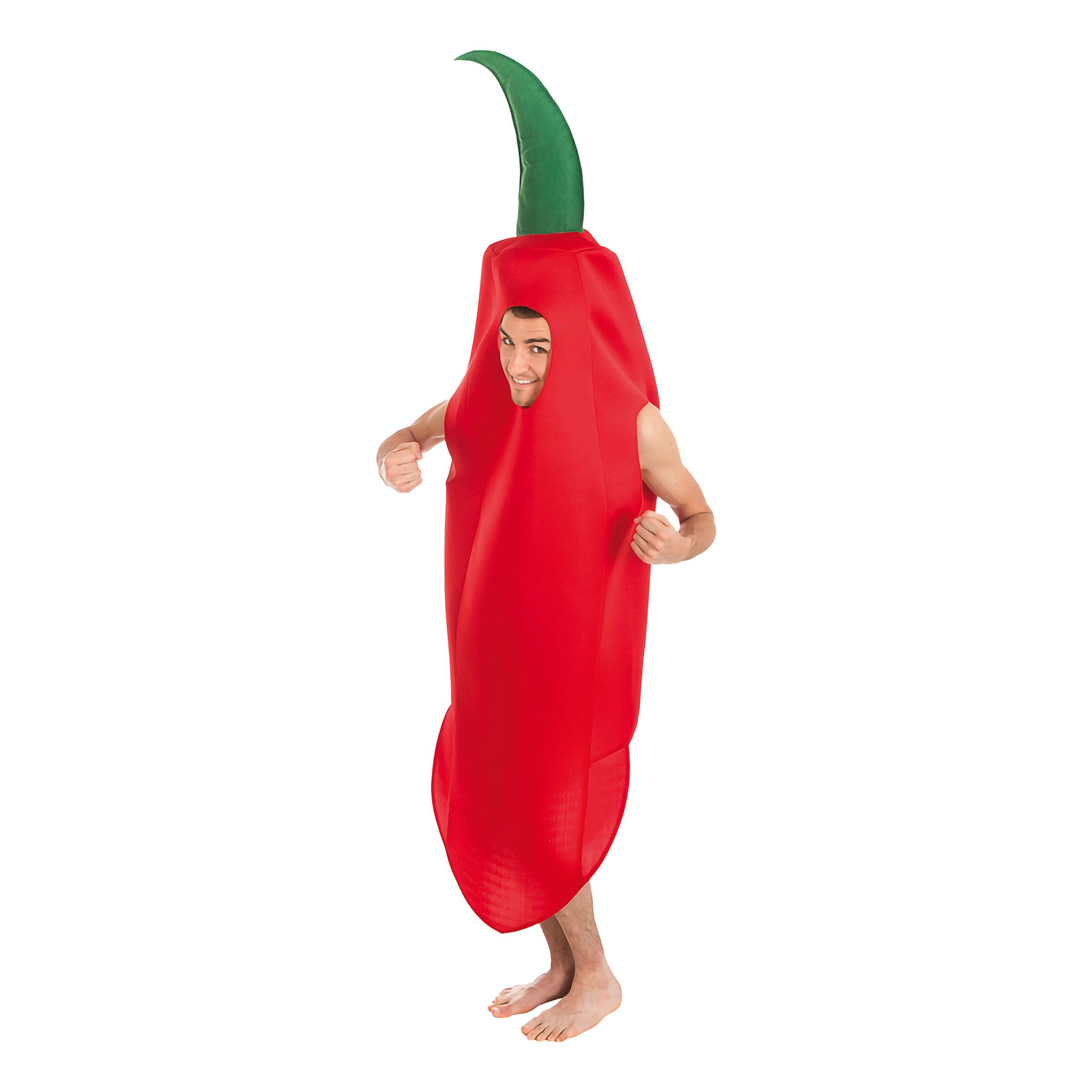 Röd Chili Maskeraddräkt - One size