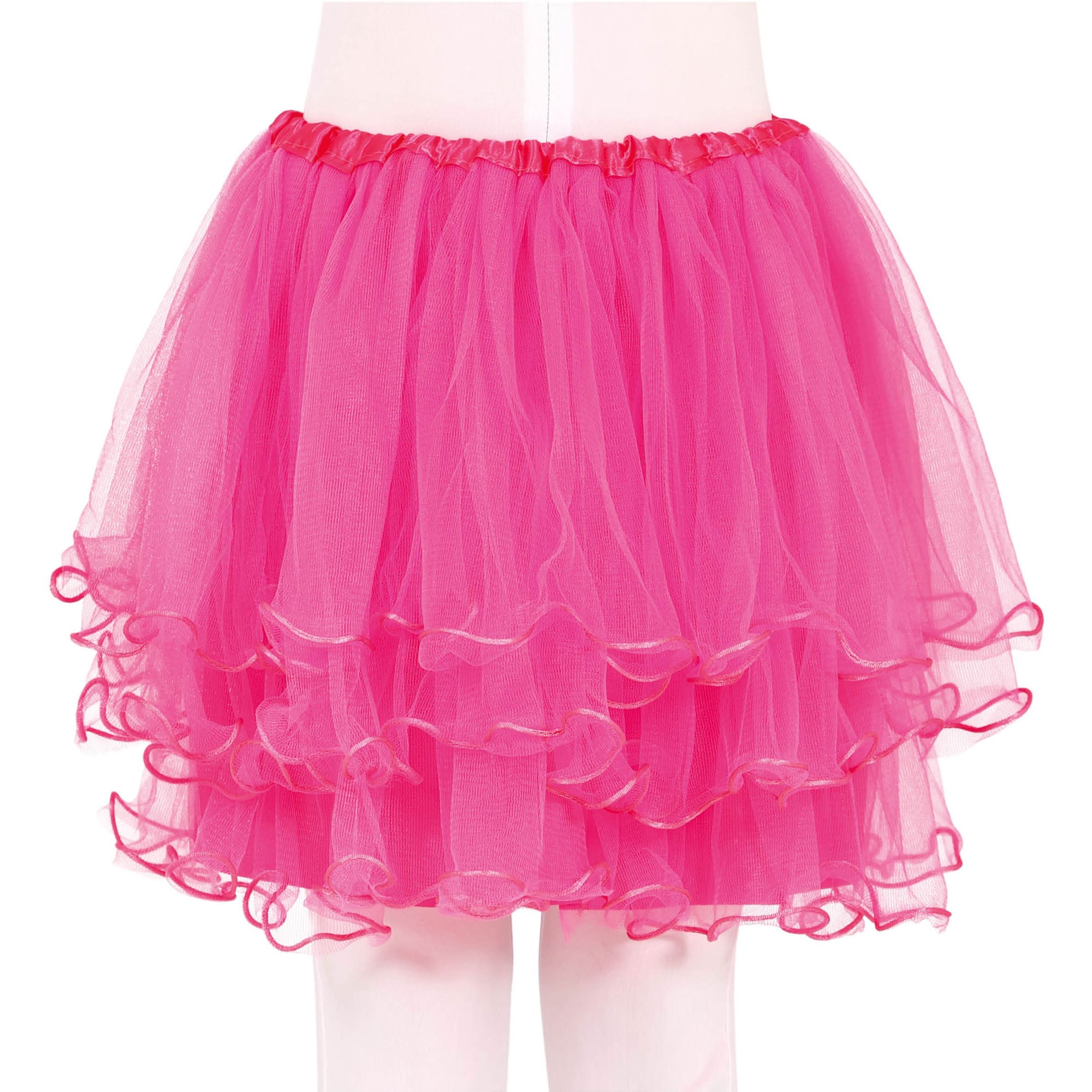 Rosa Volangkjol för Barn - One size | Hem - Maskerad - Tillbehör - Kjolar | Party Outlet