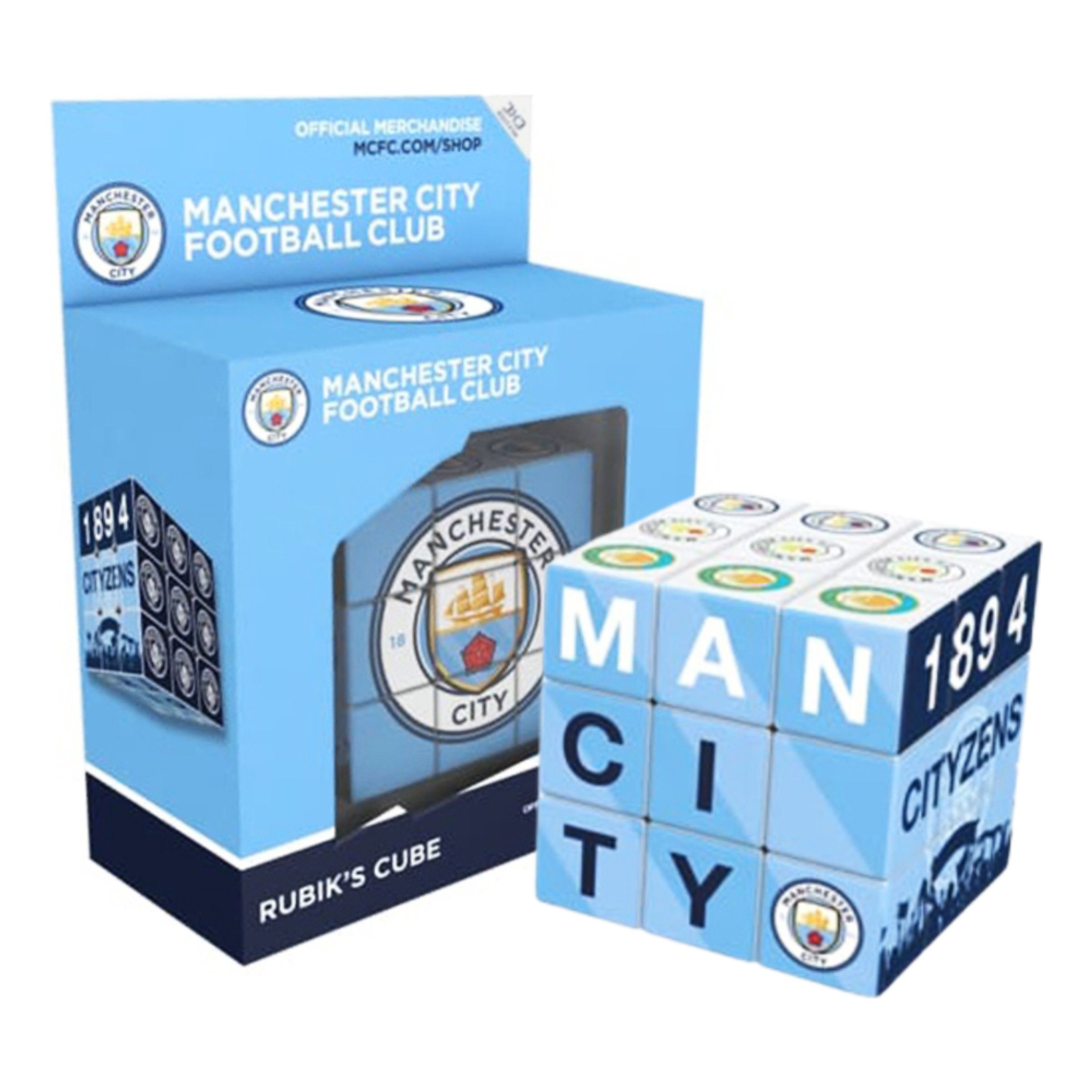 Rubiks Kub Manchester City | Hem - Roliga Prylar - Hobby & Fritid - Supporterprylar | Pryloteket