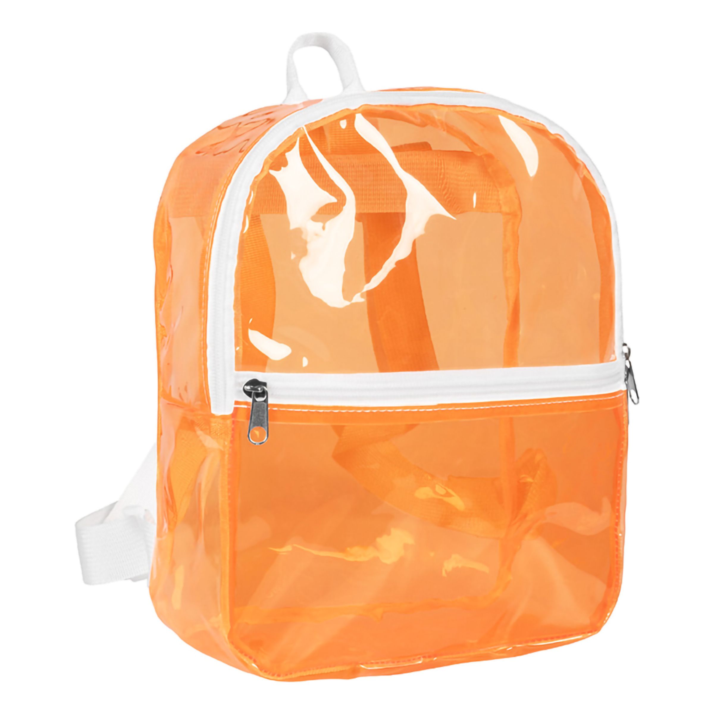 Rygsæk Transparent Neonorange