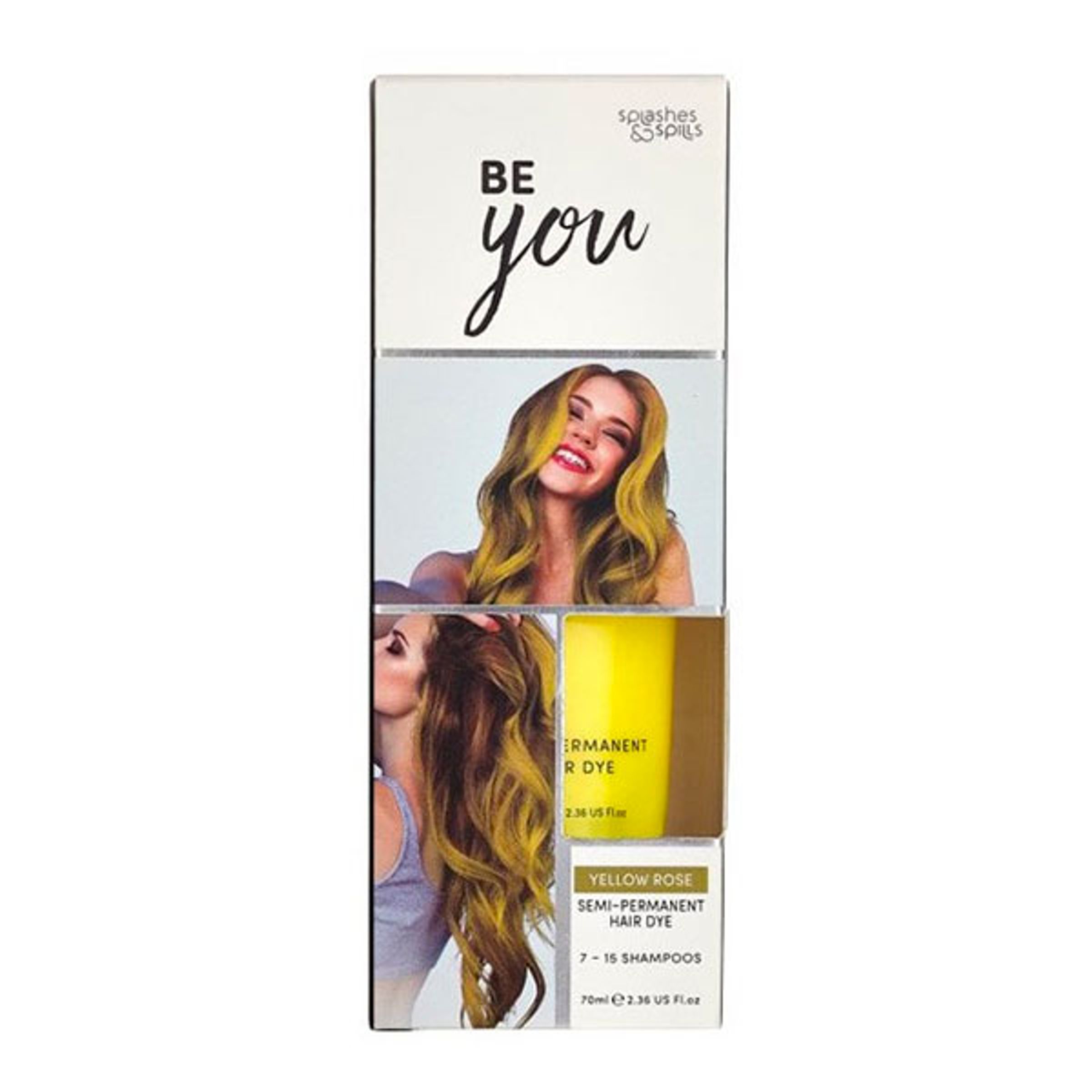 S&S Semi Permanent Hårfarve - Yellow Rose