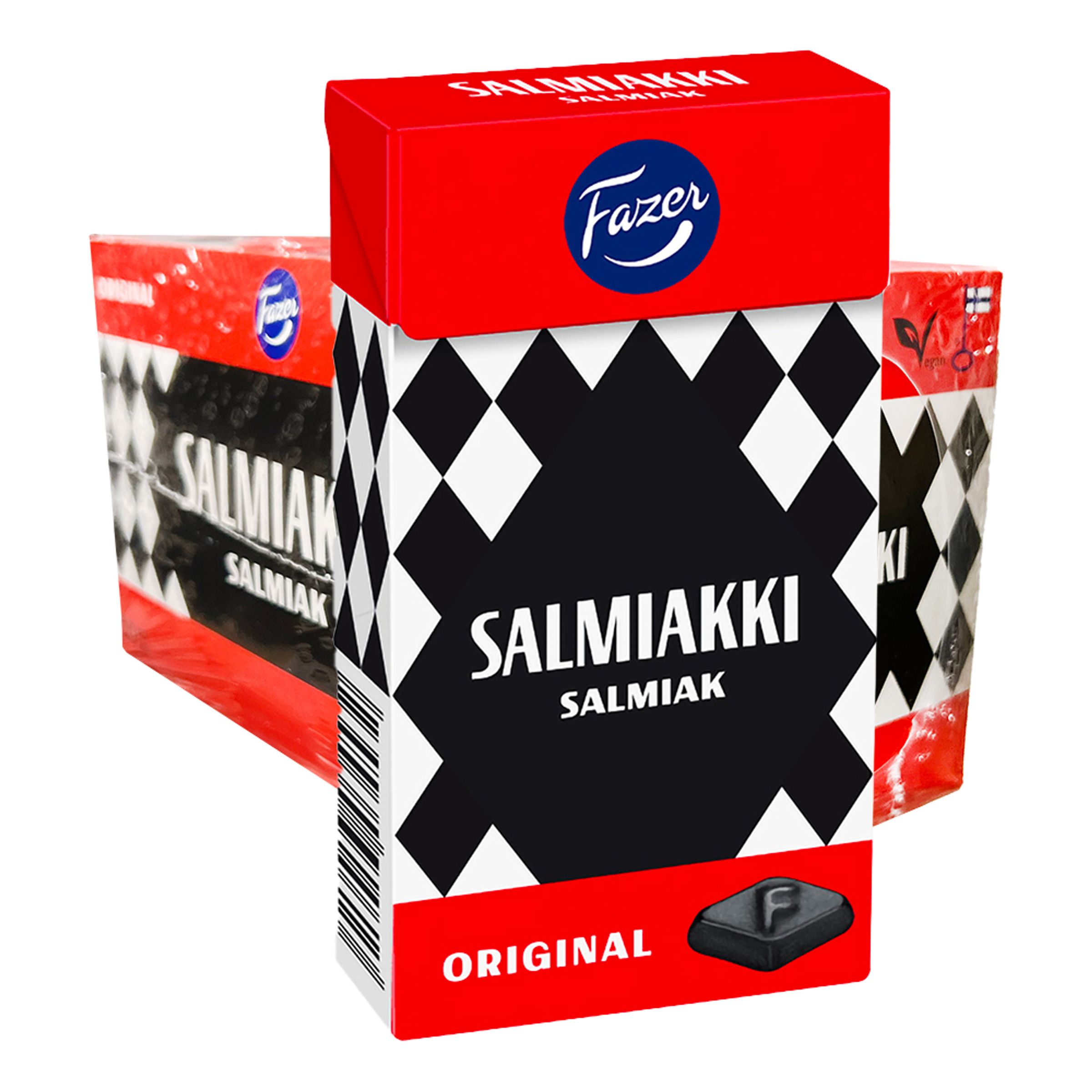 Fazer Salmiakki Pastiller Storpak - 20 x 40 g
