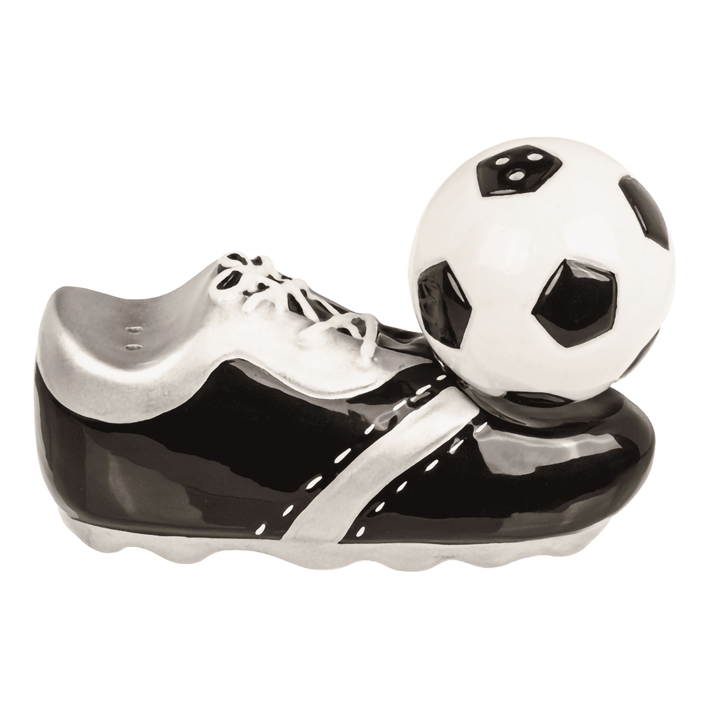 Salt- & Peberkar Fodbold Magnetisk