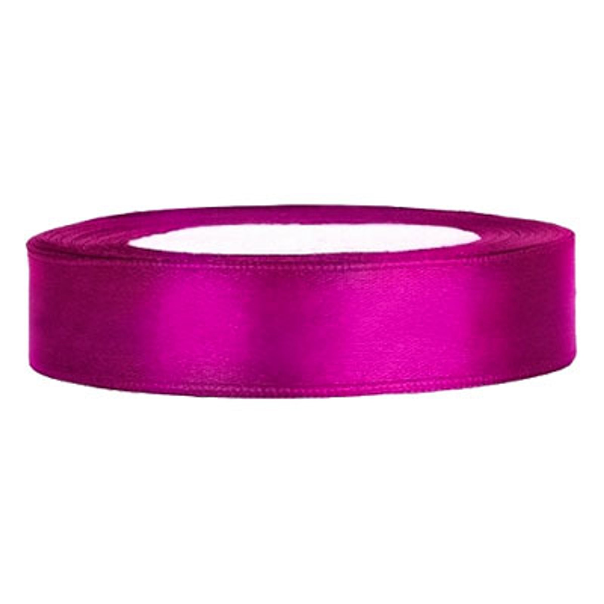 Satinband Cerise - 6 mm x 25 m | Hem - Teman - Färger - Rosa | Maskeradspecialisten