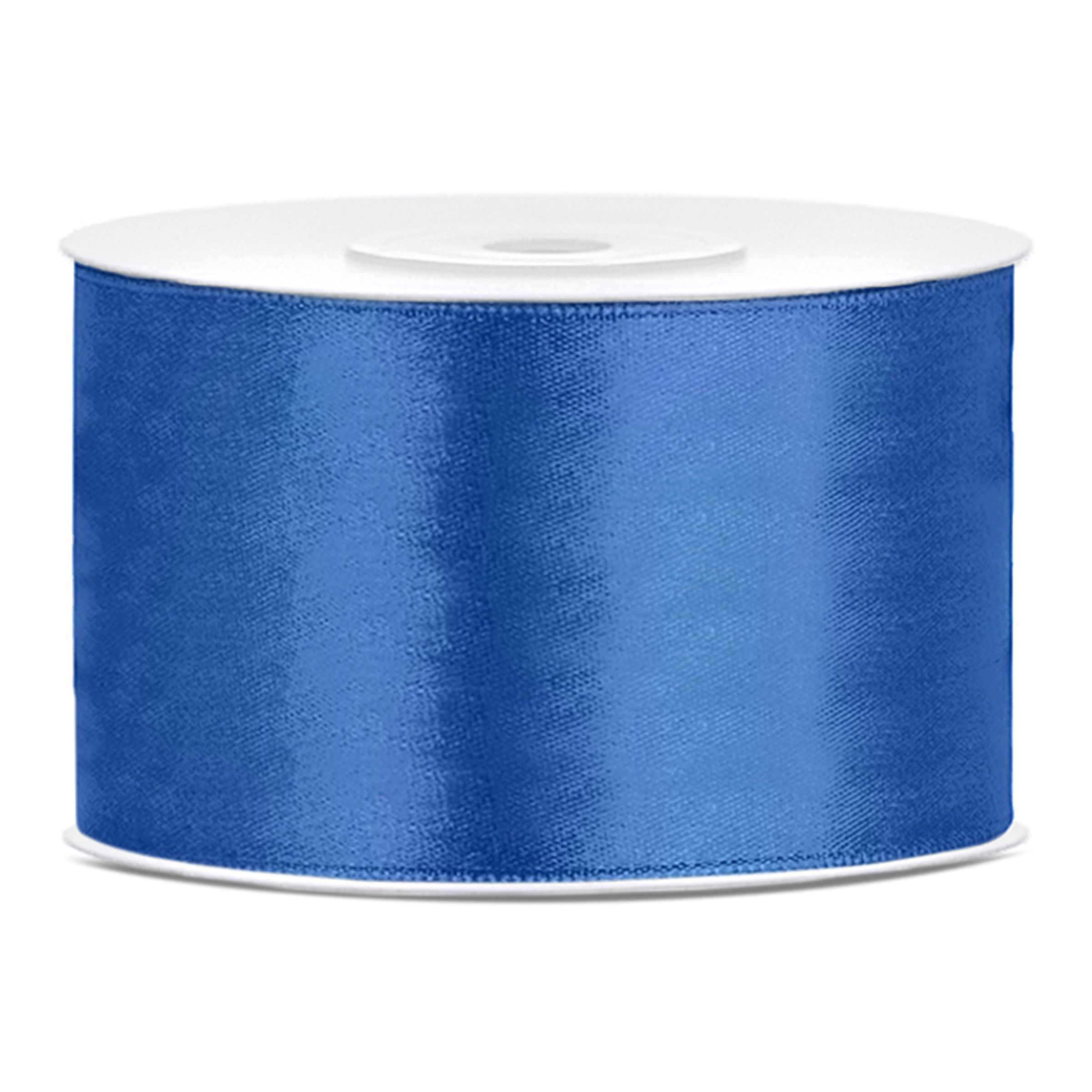 Satinbånd Royal Blå - 38 mm x 25 m