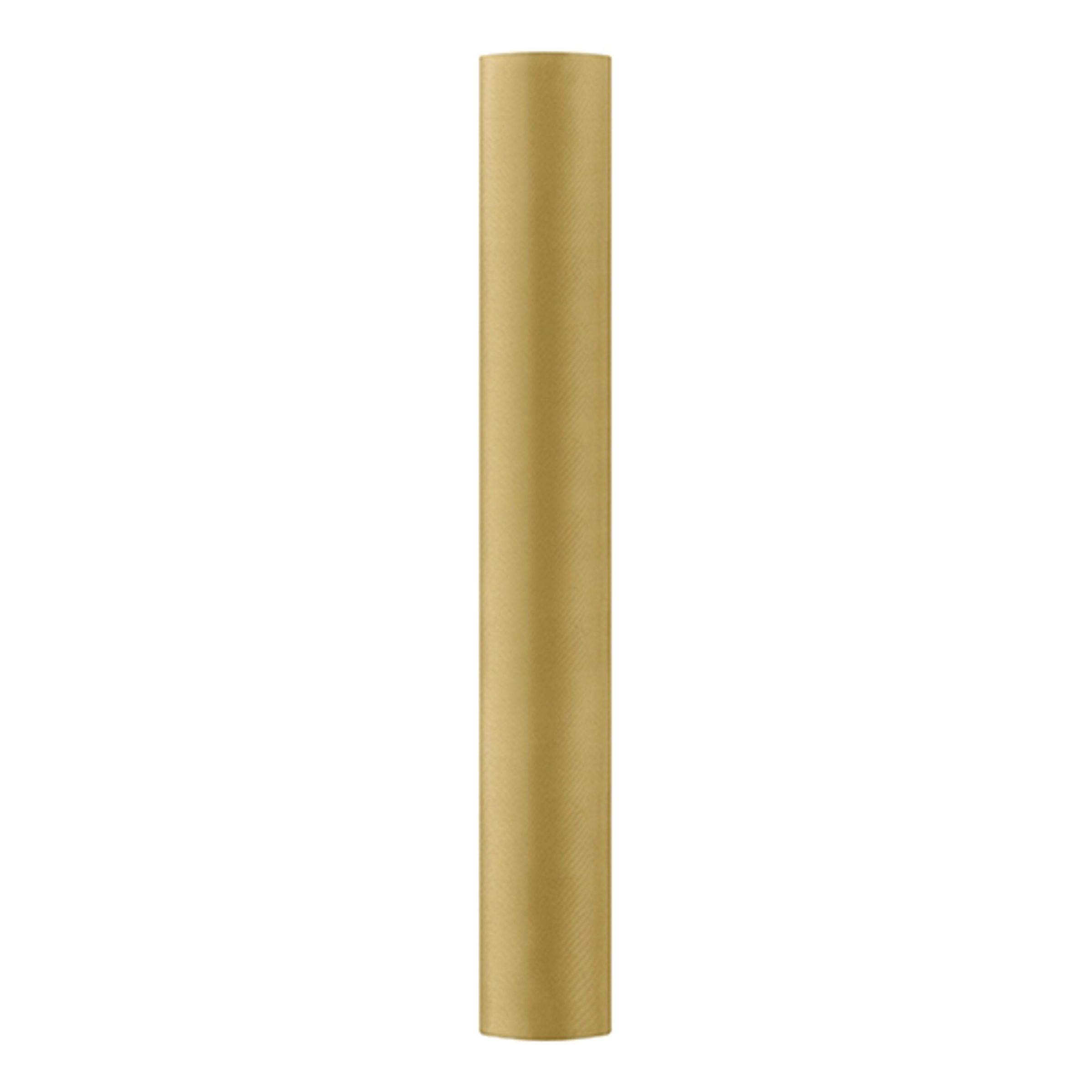 Satinstof på Rulle - Guld