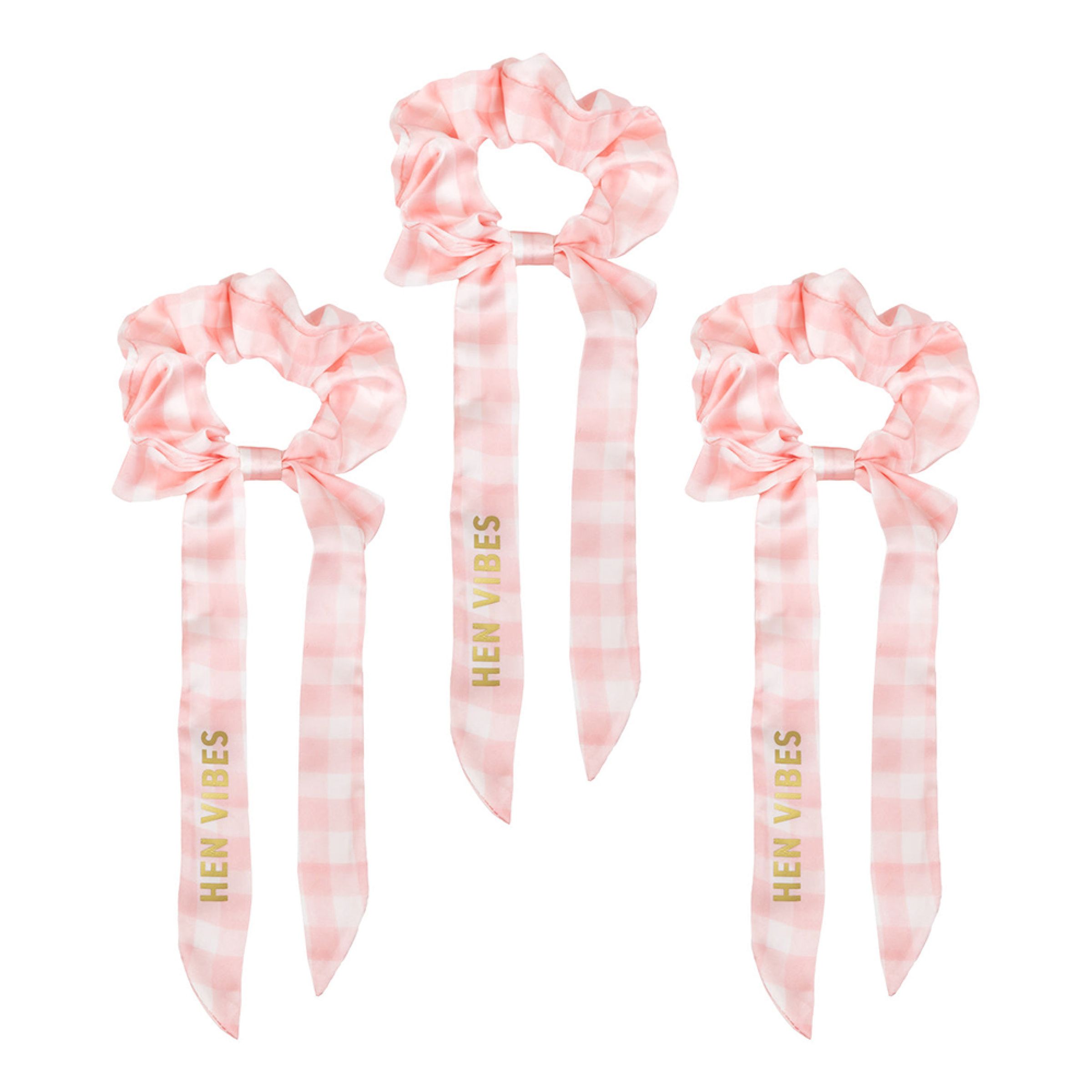 Scrunchies Hen Vibes - 5-pak