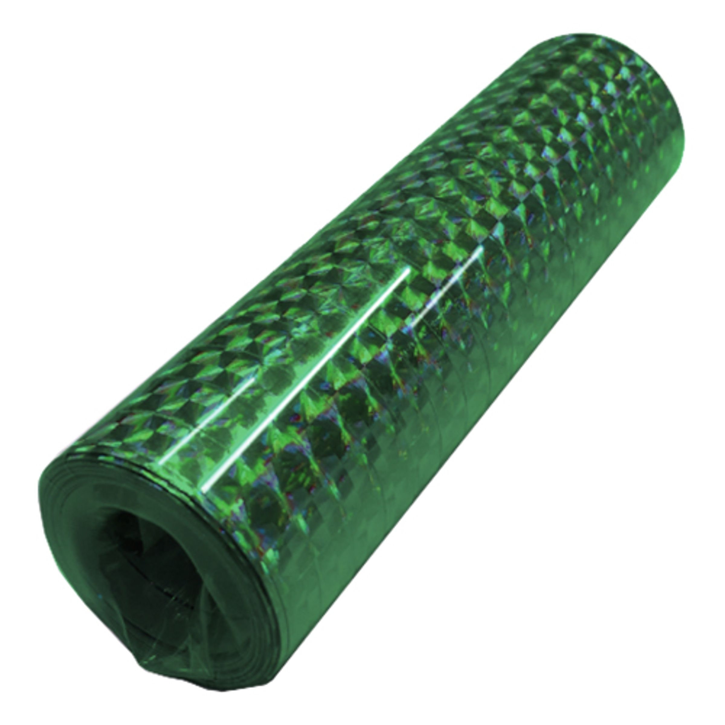 Serpentiner holografisk - grøn
