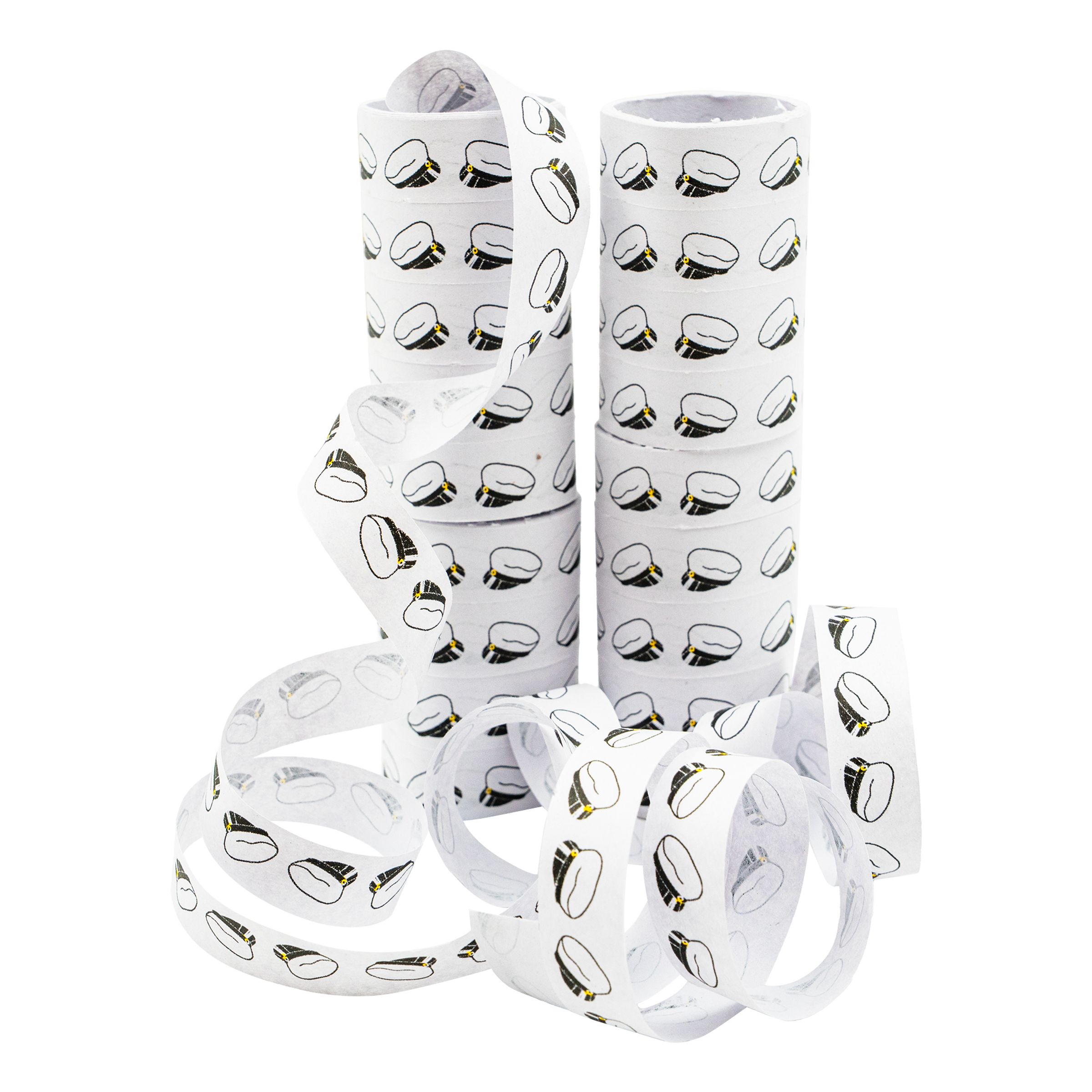 Serpentiner med Studentmössor - 2-pack | Hem - Festartiklar - Festdekoration - Serpentiner | Pryloteket