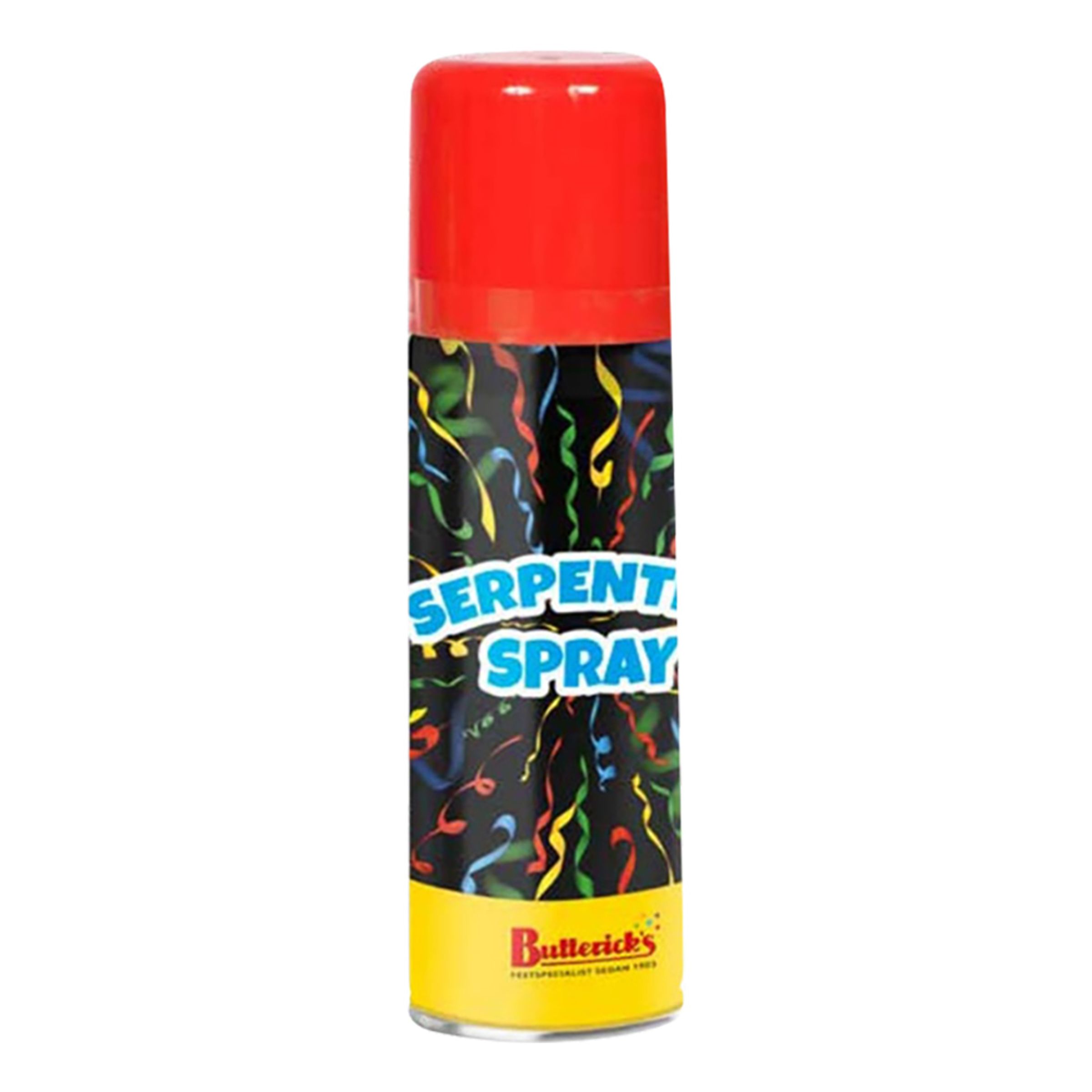 Serpentinspray UV - Rød