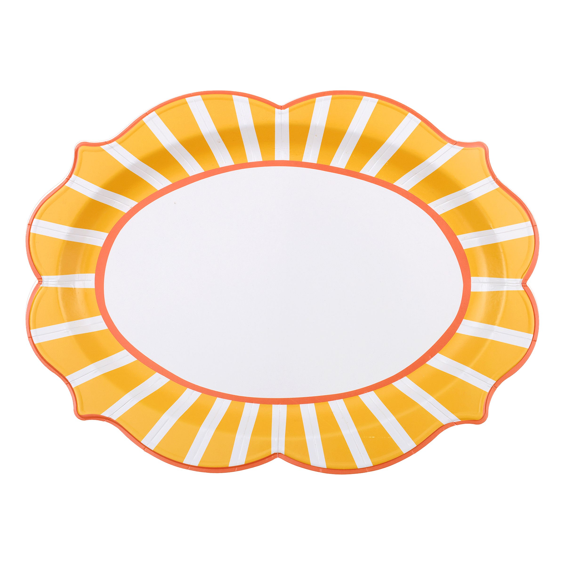 Serveringsbakke Gul/Orange