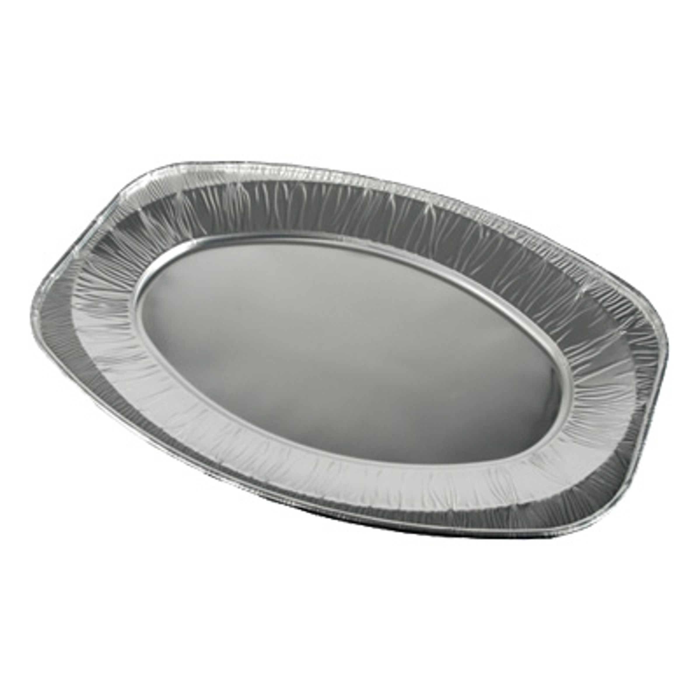Serveringsfad Aluminium Ovalt - 10-stk