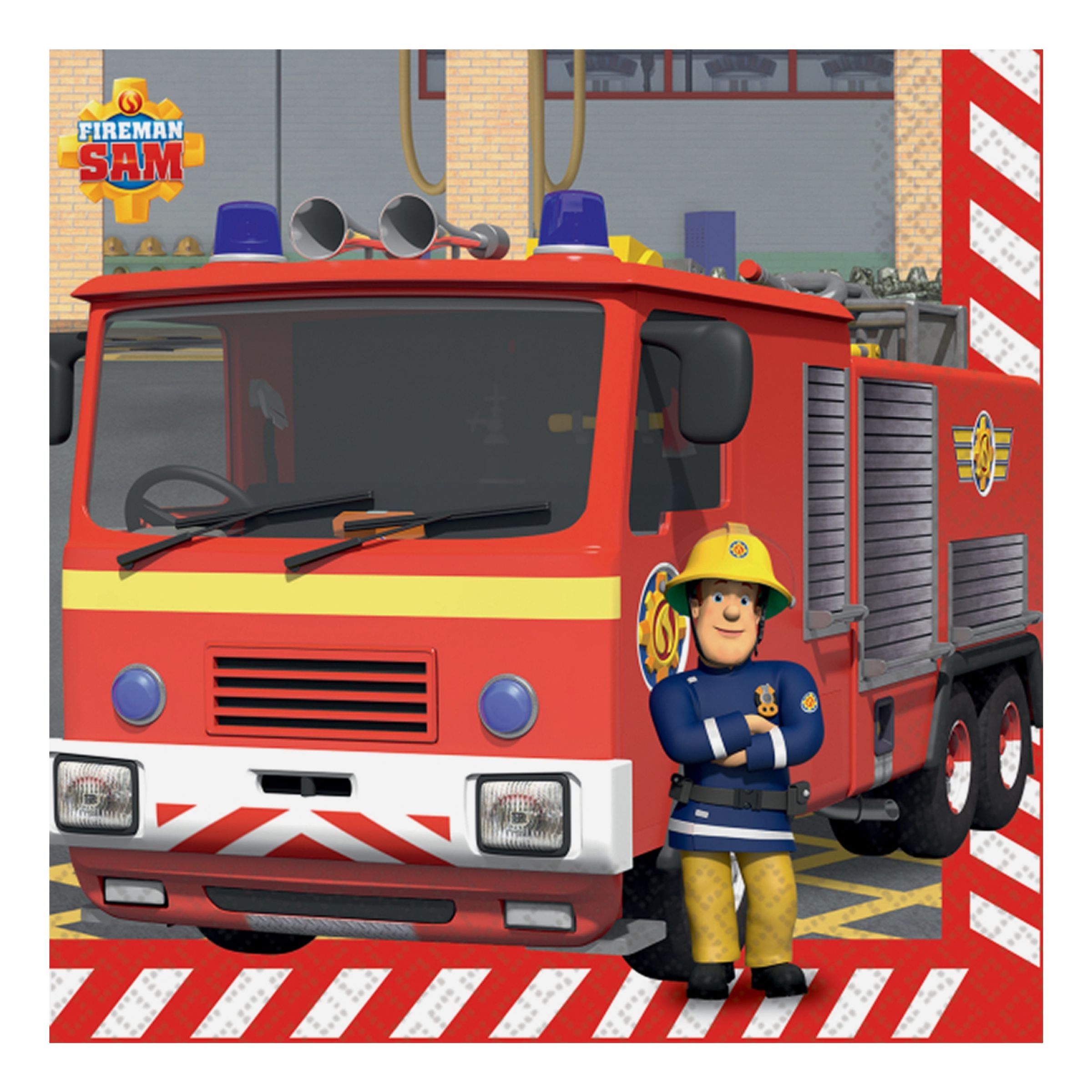 Servietter Brandmand Sam - 16-pak