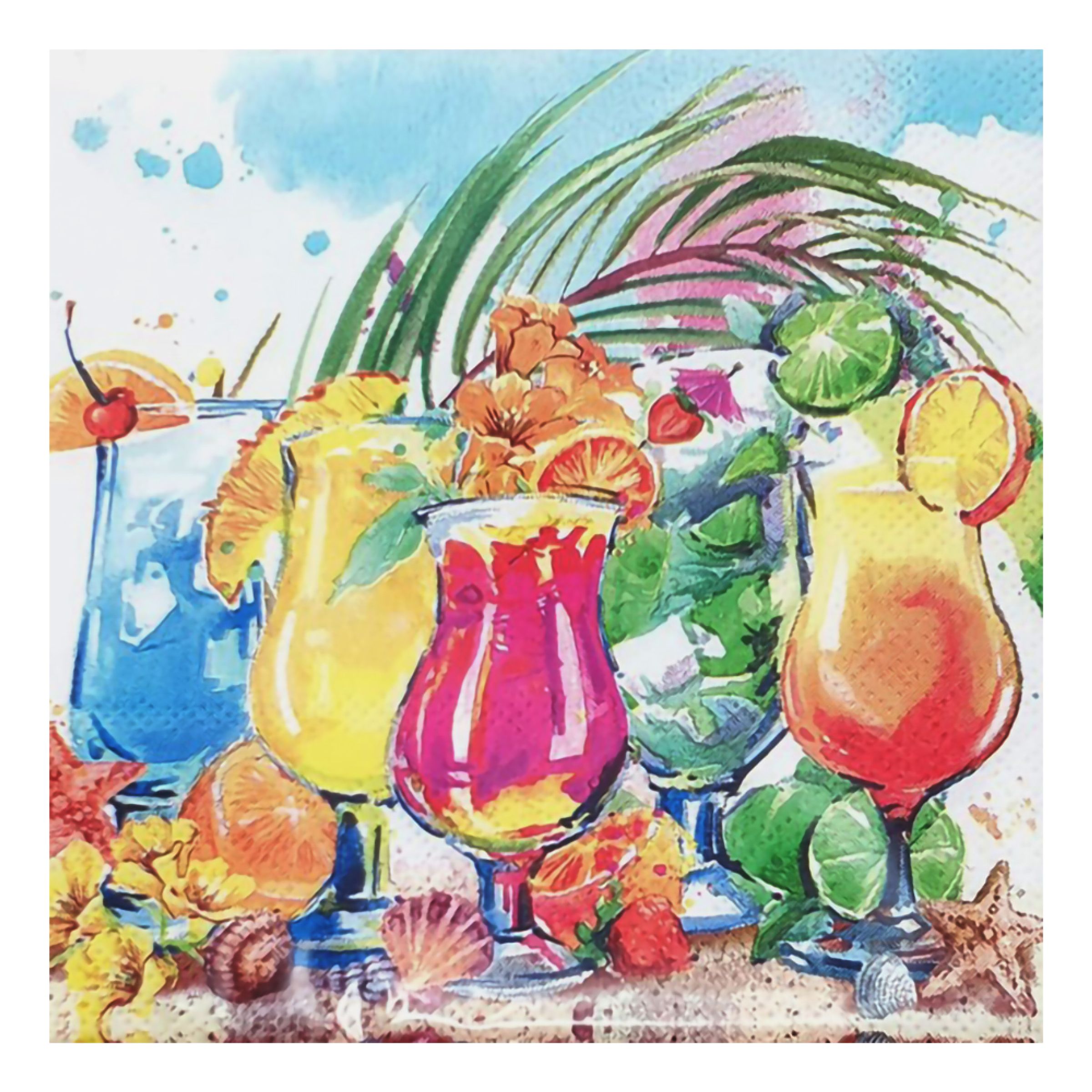 Servietter Drinks All-inclusive - 20-pak