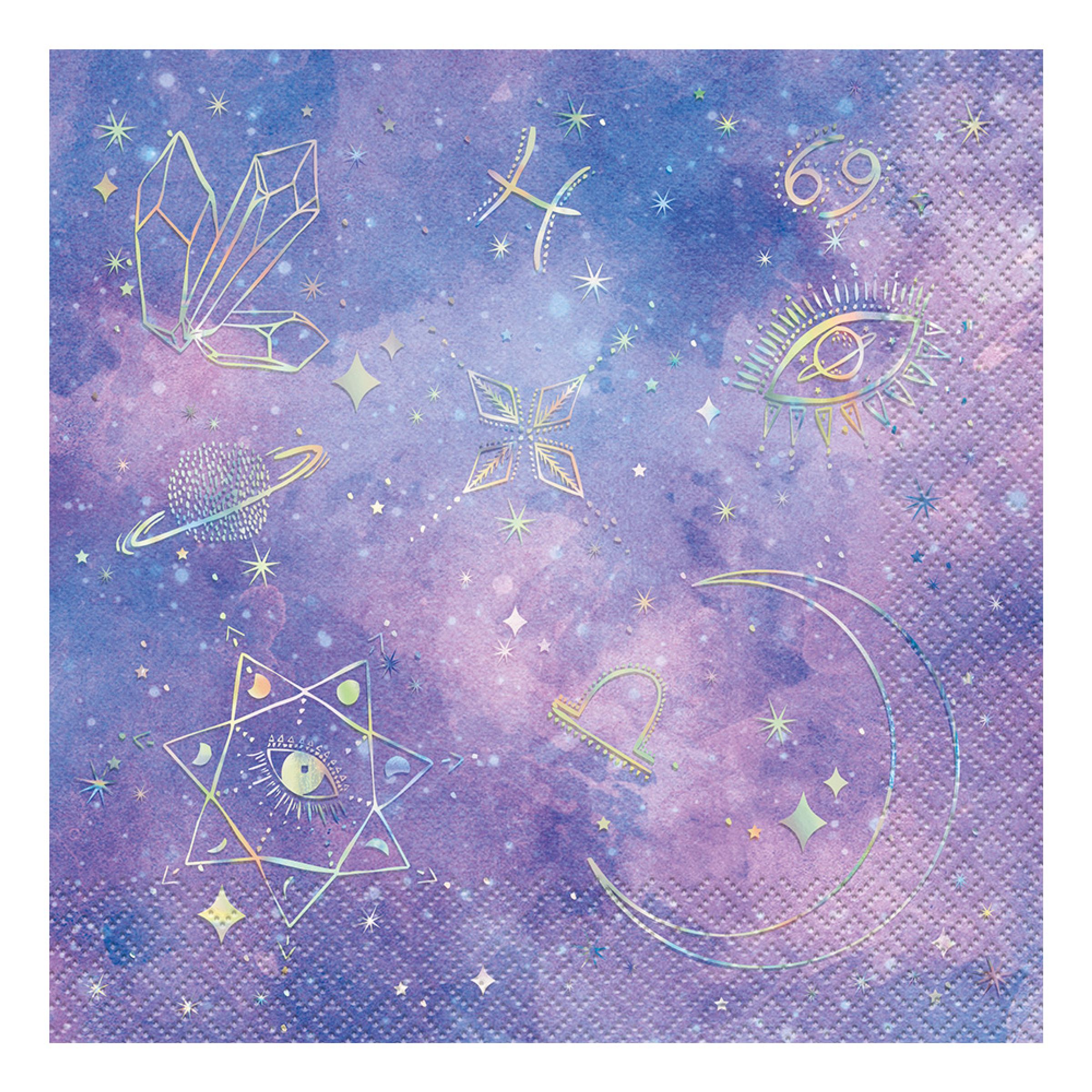 Servietter Galaxy Lilla - 16-pak