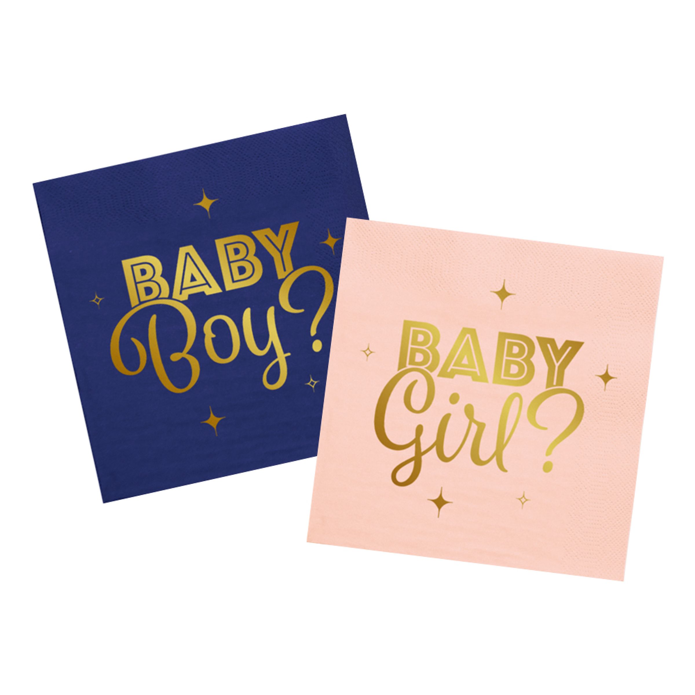Servietter Gender Reveal - 20-pak