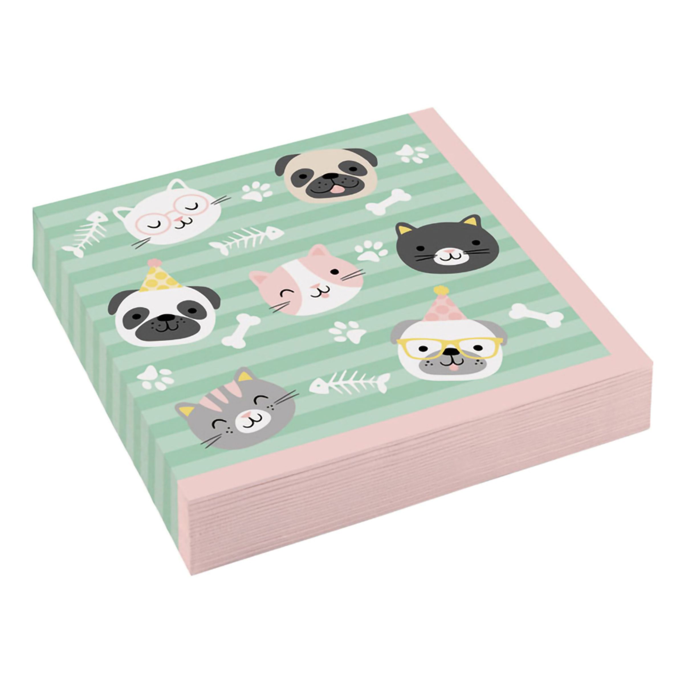 Servietter Hello Pets - 20-pak