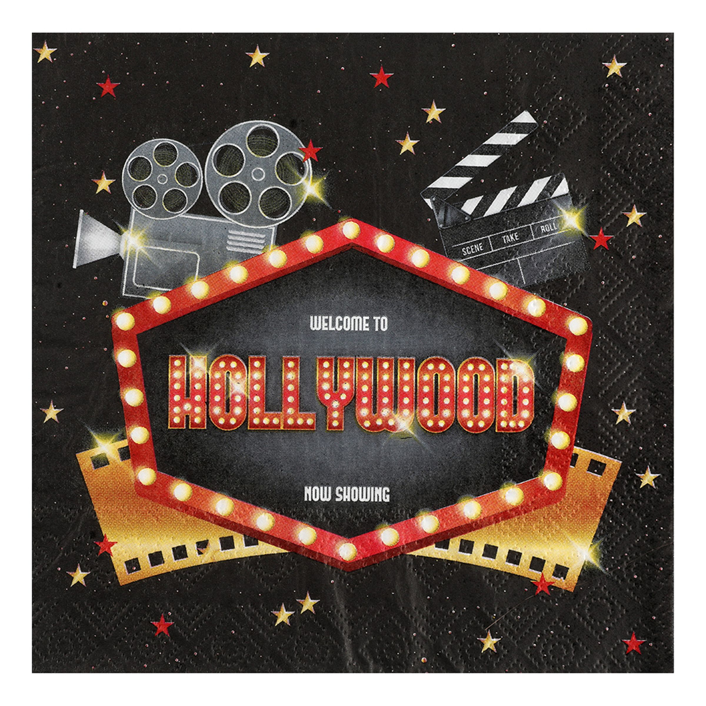 Hollywood Servietter, 20 stk