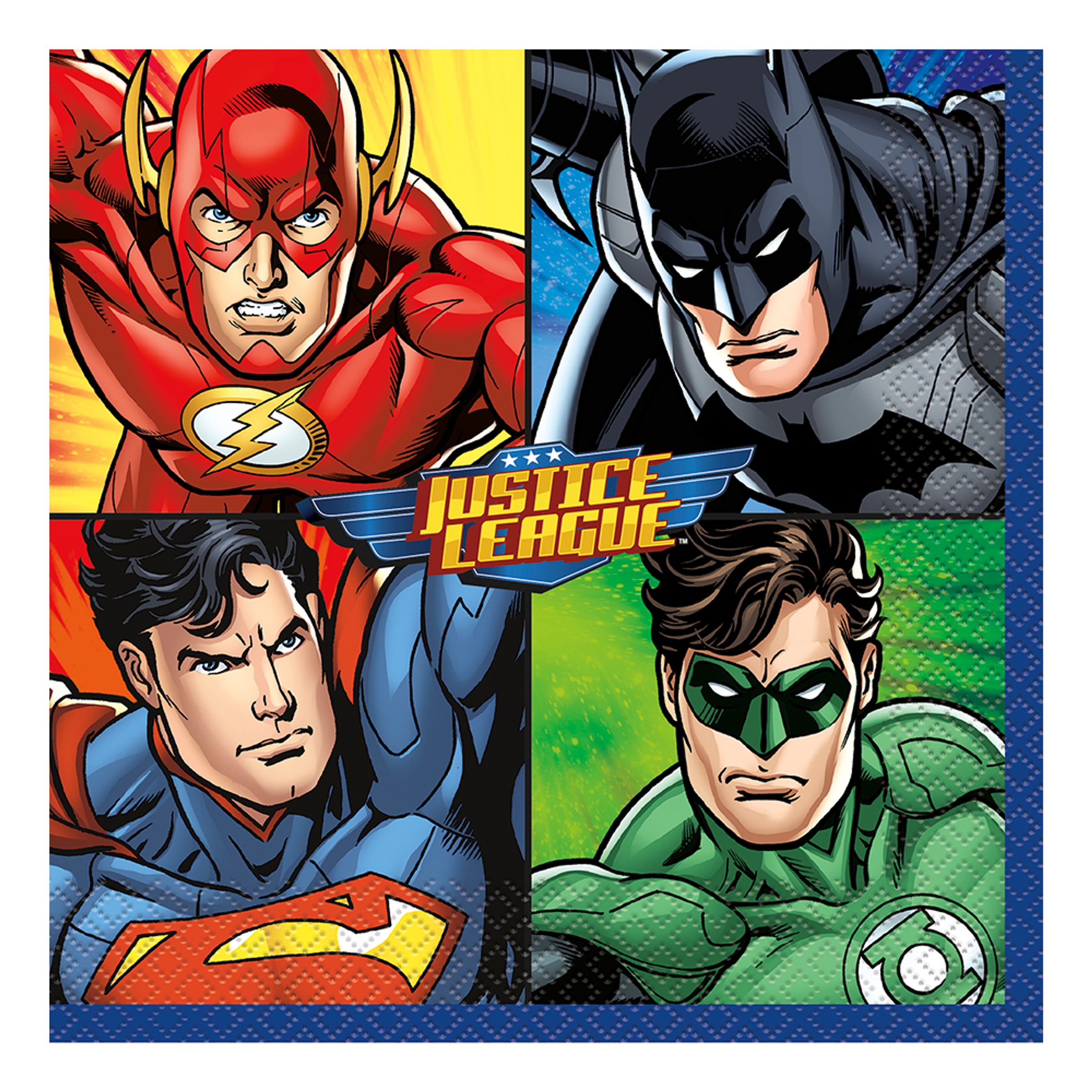 Servietter Justice League - 16-stk
