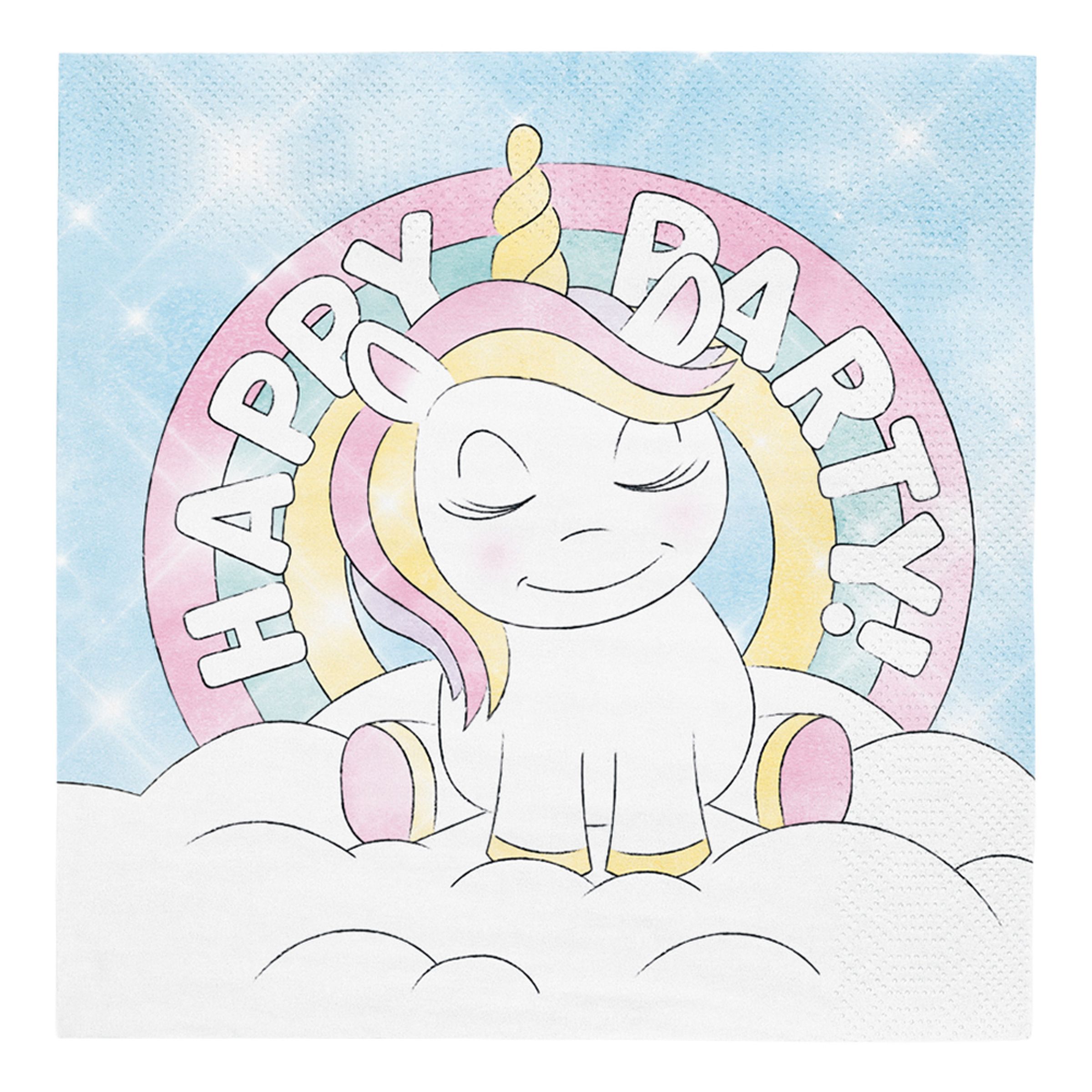 Servietter Unicorn - 20-pak