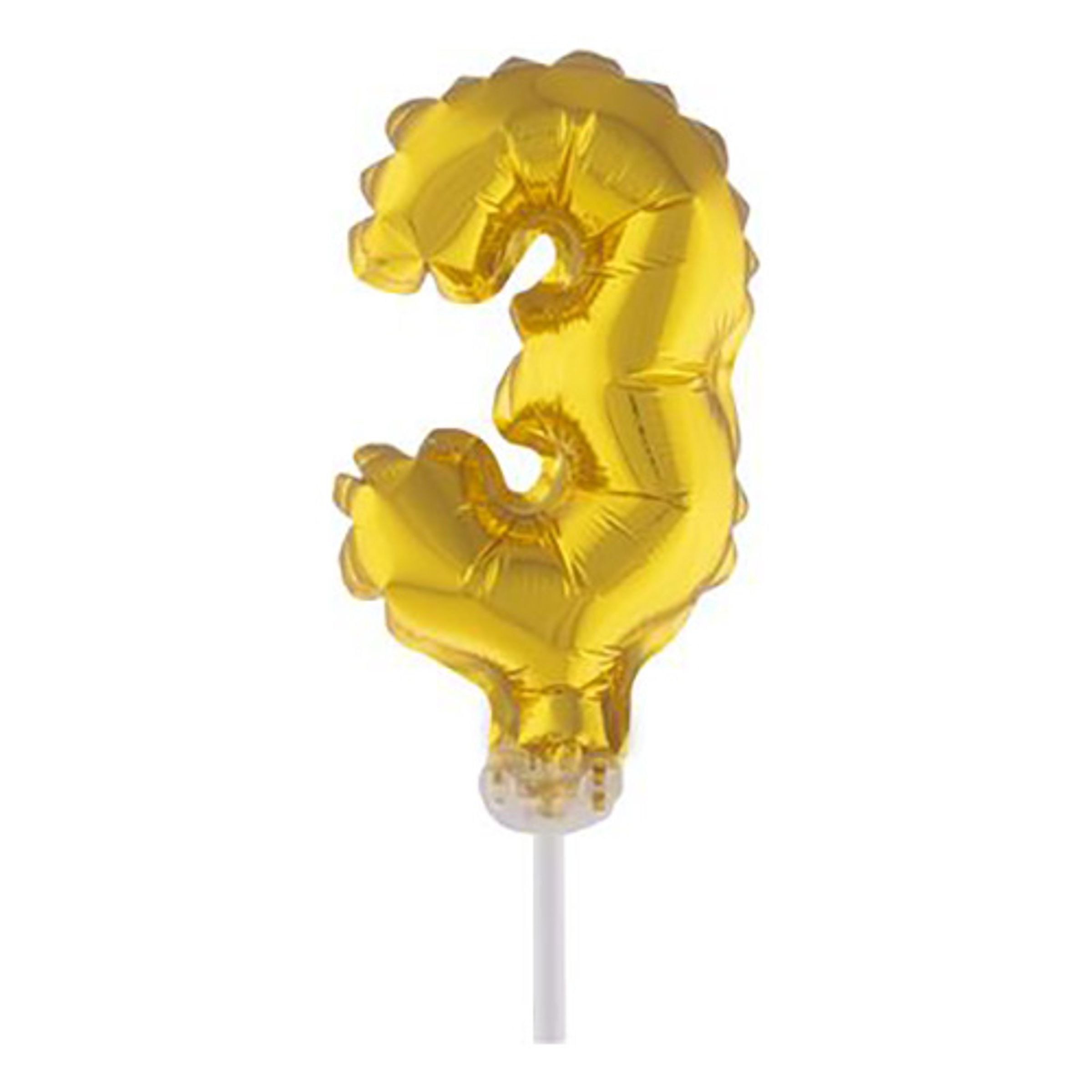 Talballon Mini Guld - Tal 3