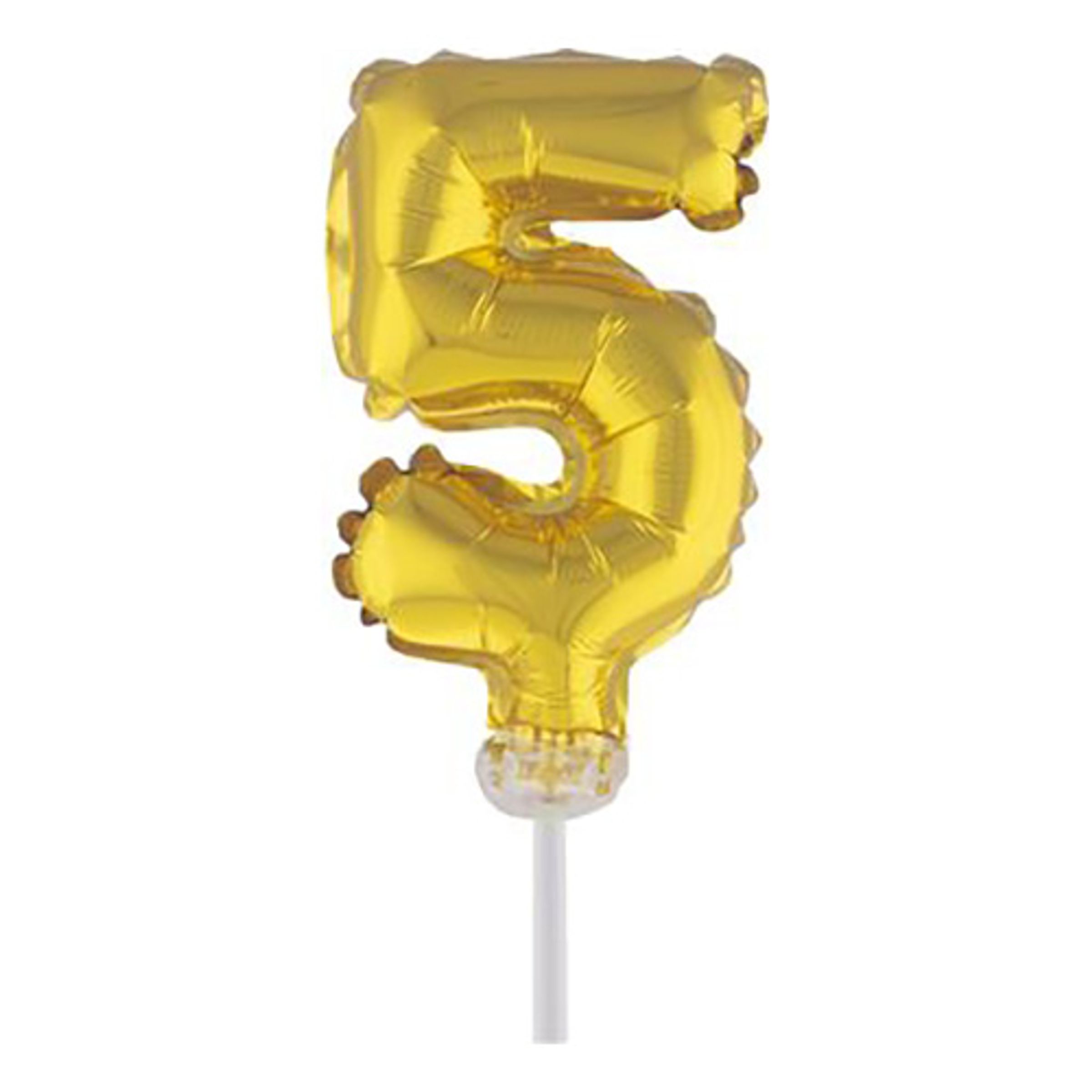 Talballon Mini Guld - Tal 5