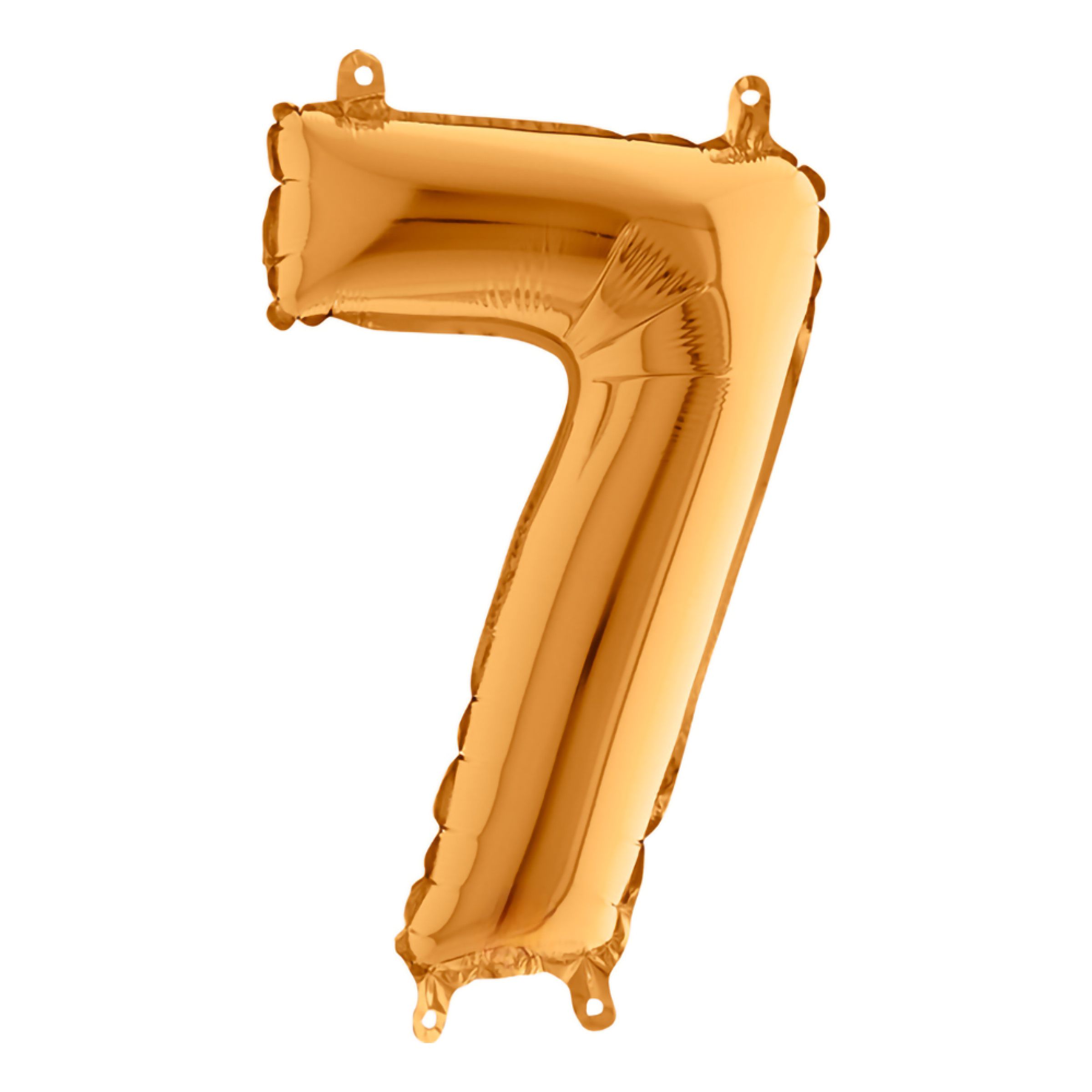Talballon Mini Guld - Tal 7