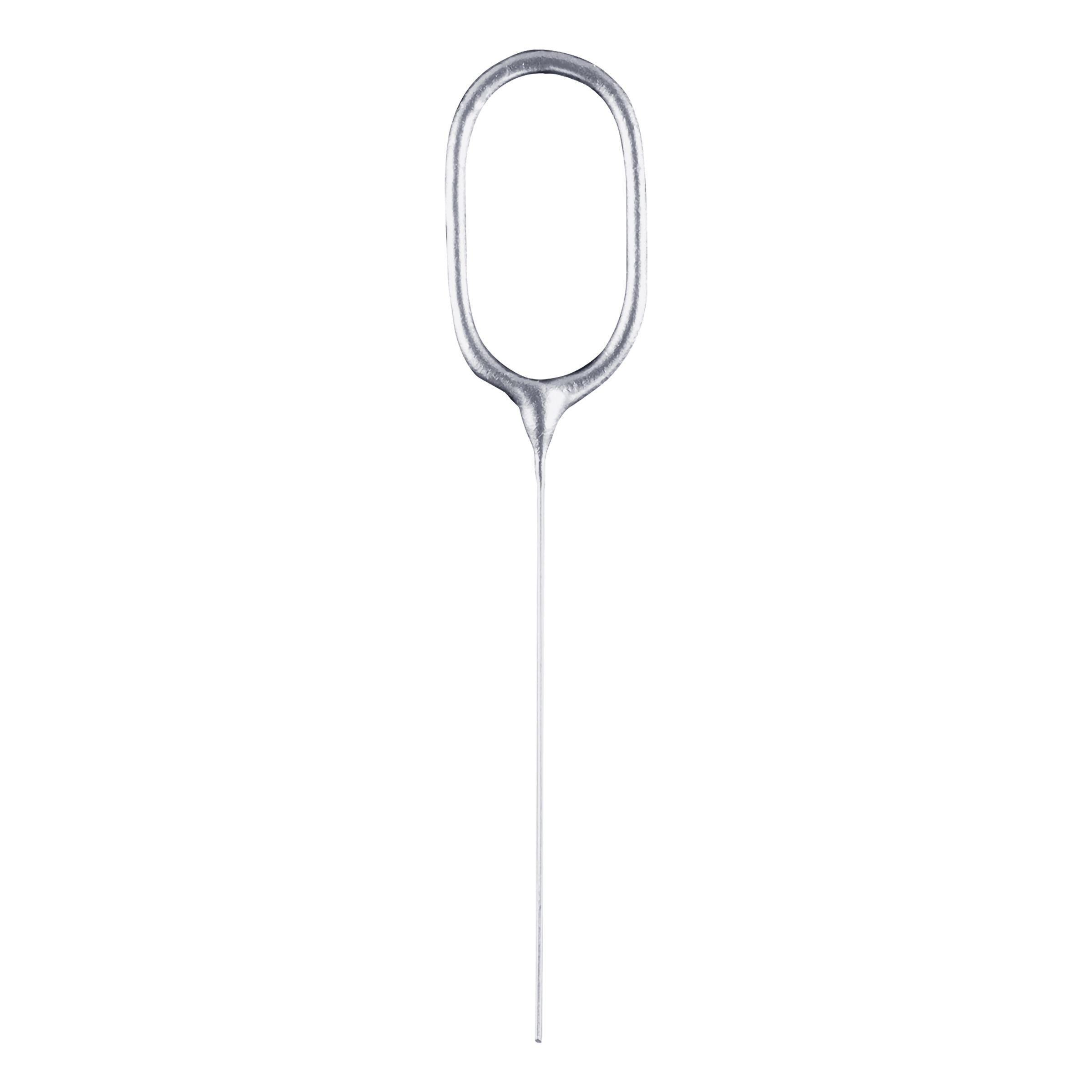 Sifferbloss Silver Metallic - Siffra 0 | Hem - Teman - Högtider - Nyår | Party Outlet