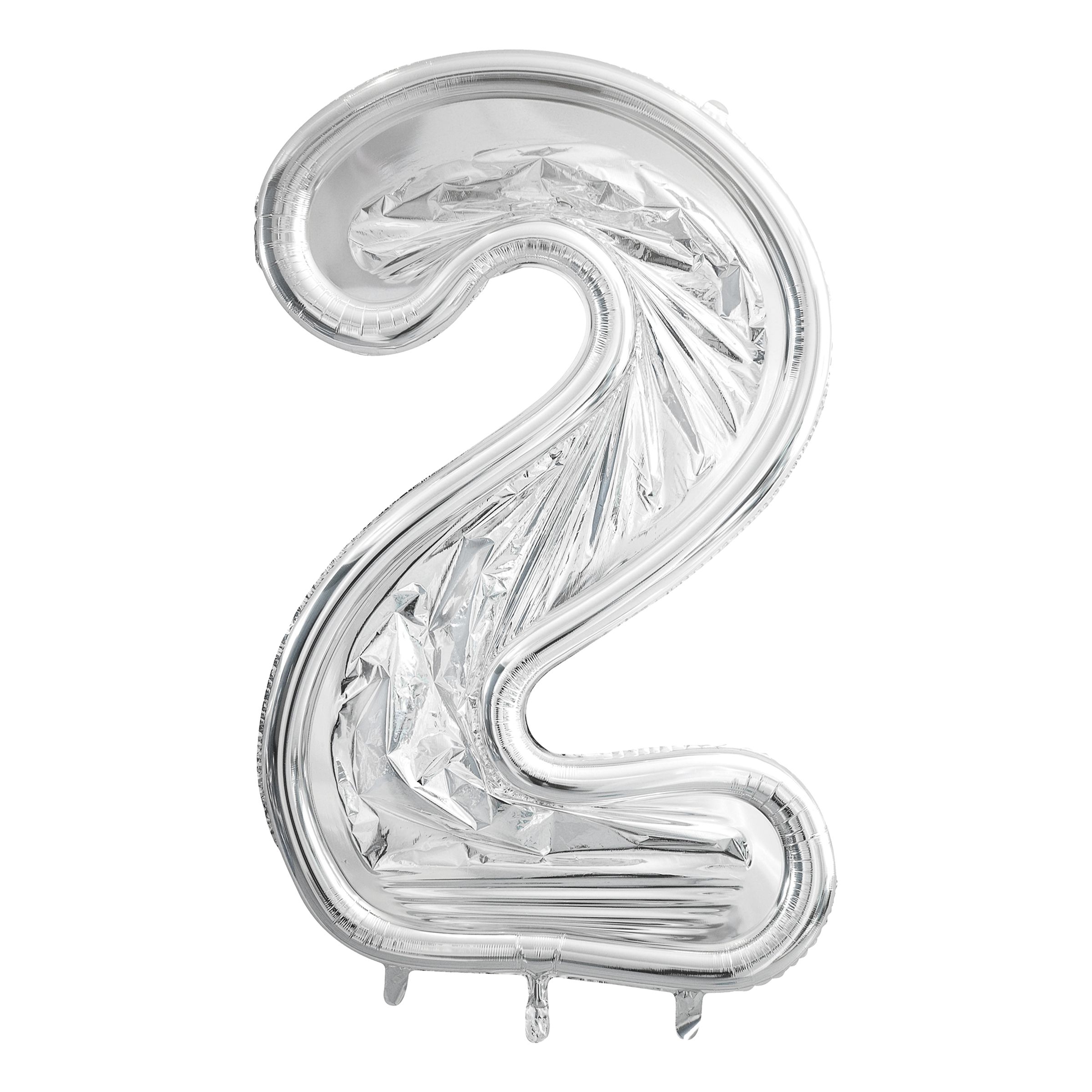 Sifferram för Ballonger - Siffra 2 | Hem - Teman - Högtider - Nyår | Pryloteket