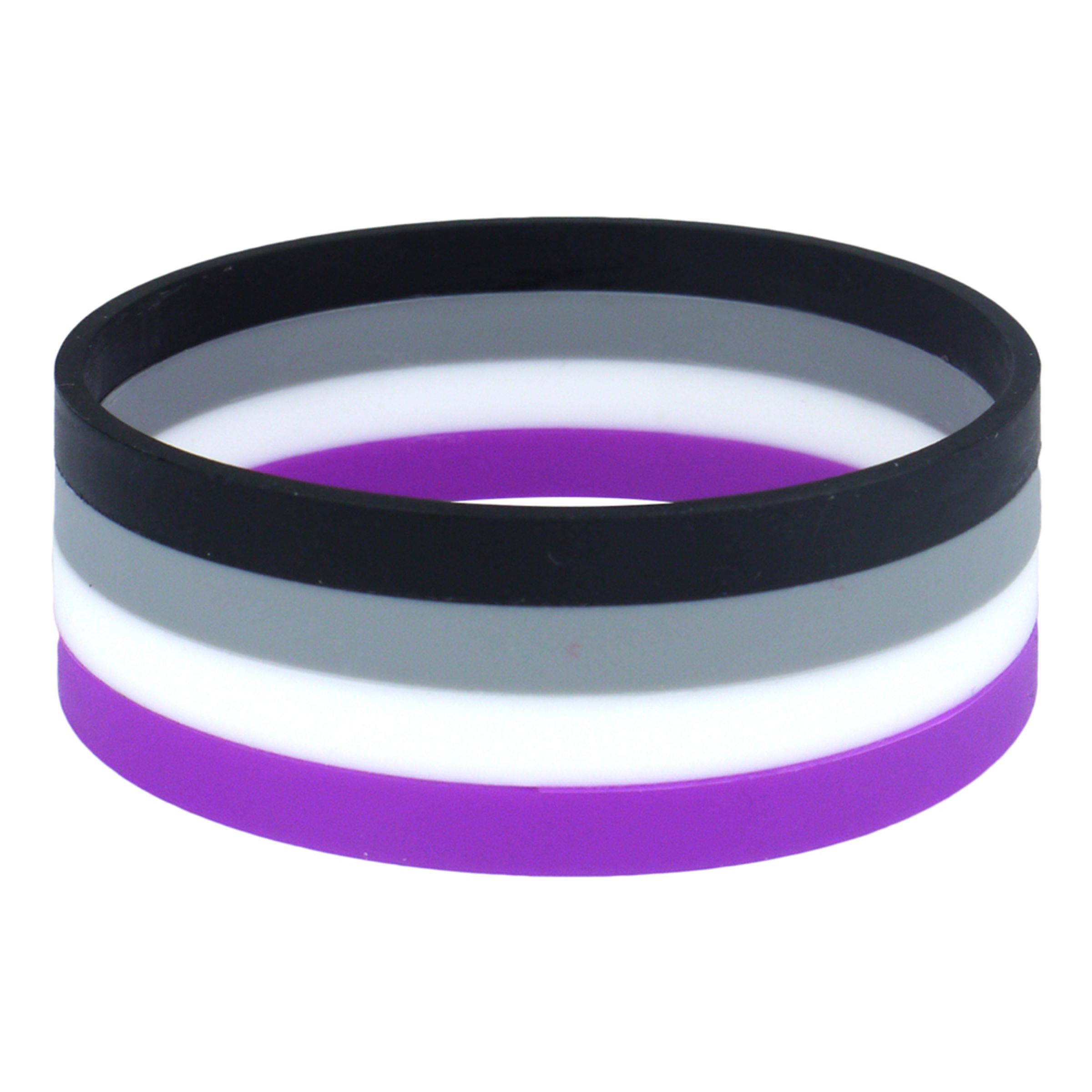Silikonarmband Asexuell | Hem - Roliga Prylar - Accessoarer - Smycken | Pryloteket
