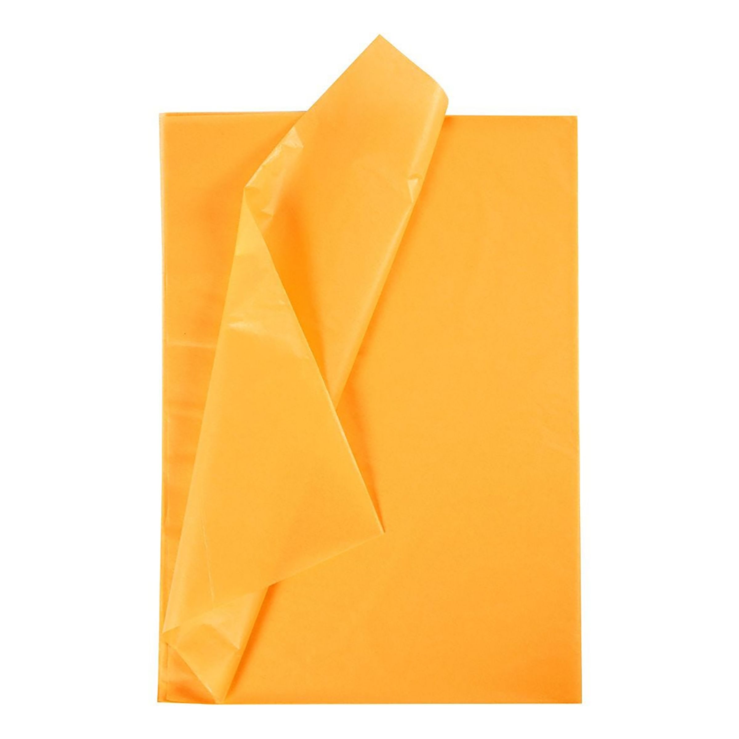 Silkespapper Orange - 25 ark | Hem - Teman - Färger - Orange | Pryloteket