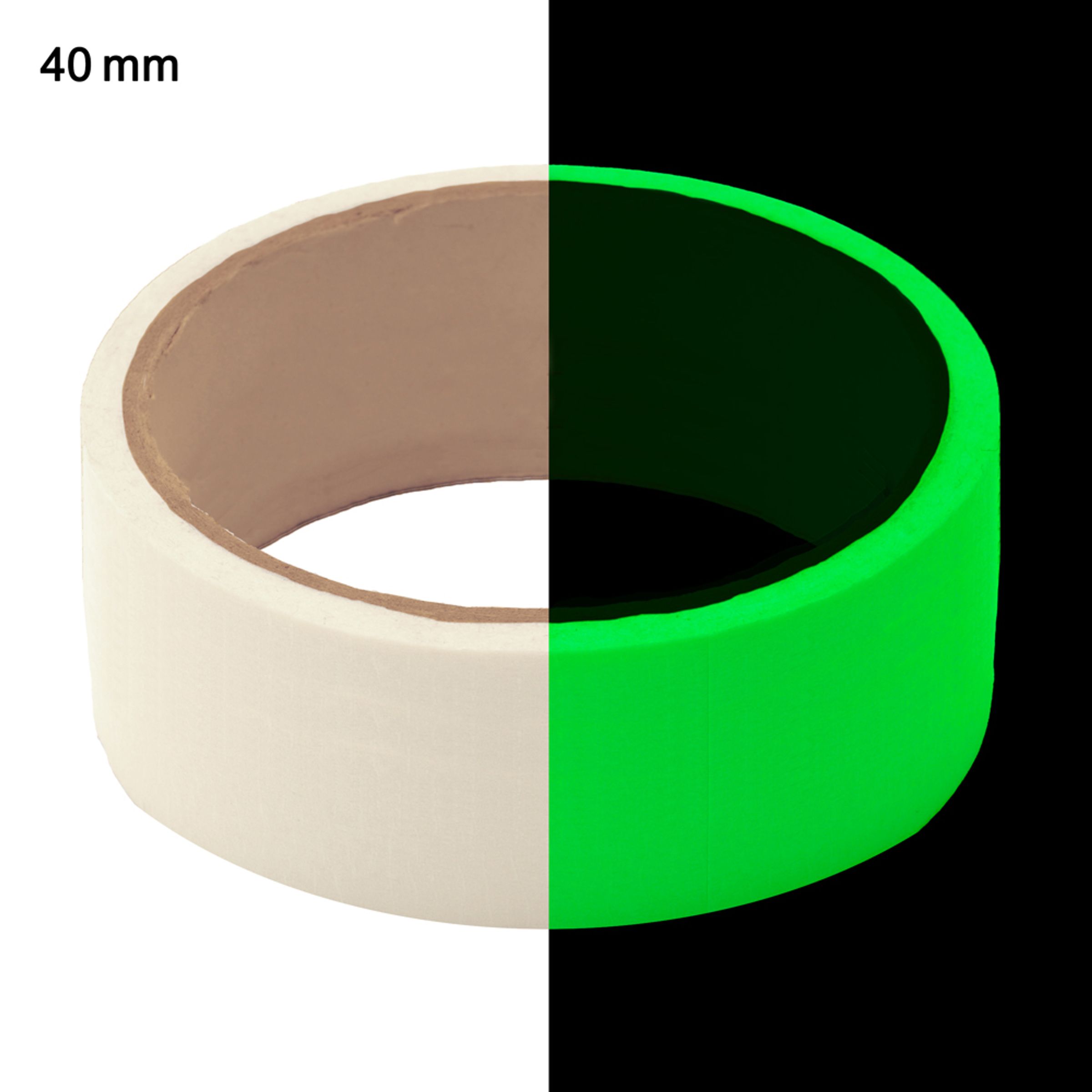 Selvlysende Tape - 40 mm x 10 m