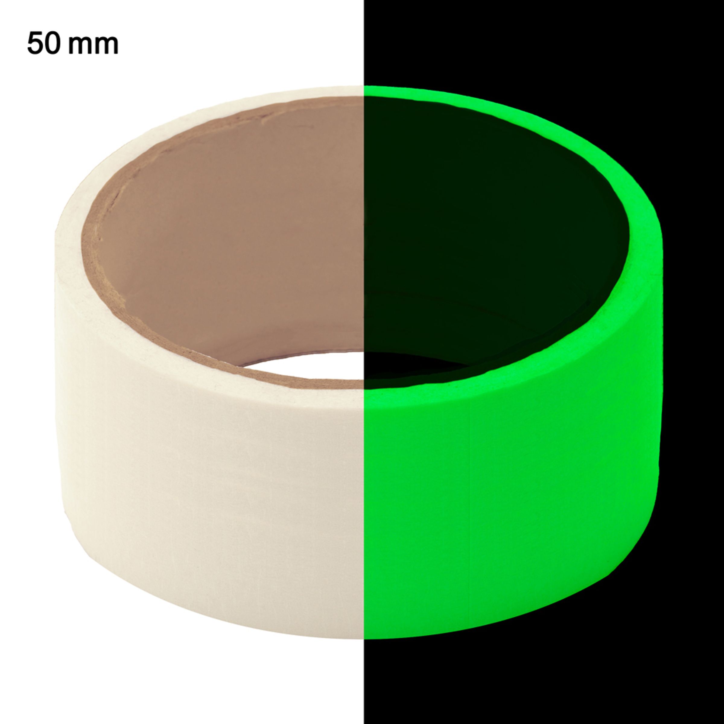 Selvlysende Tape - 50 mm x 10 m