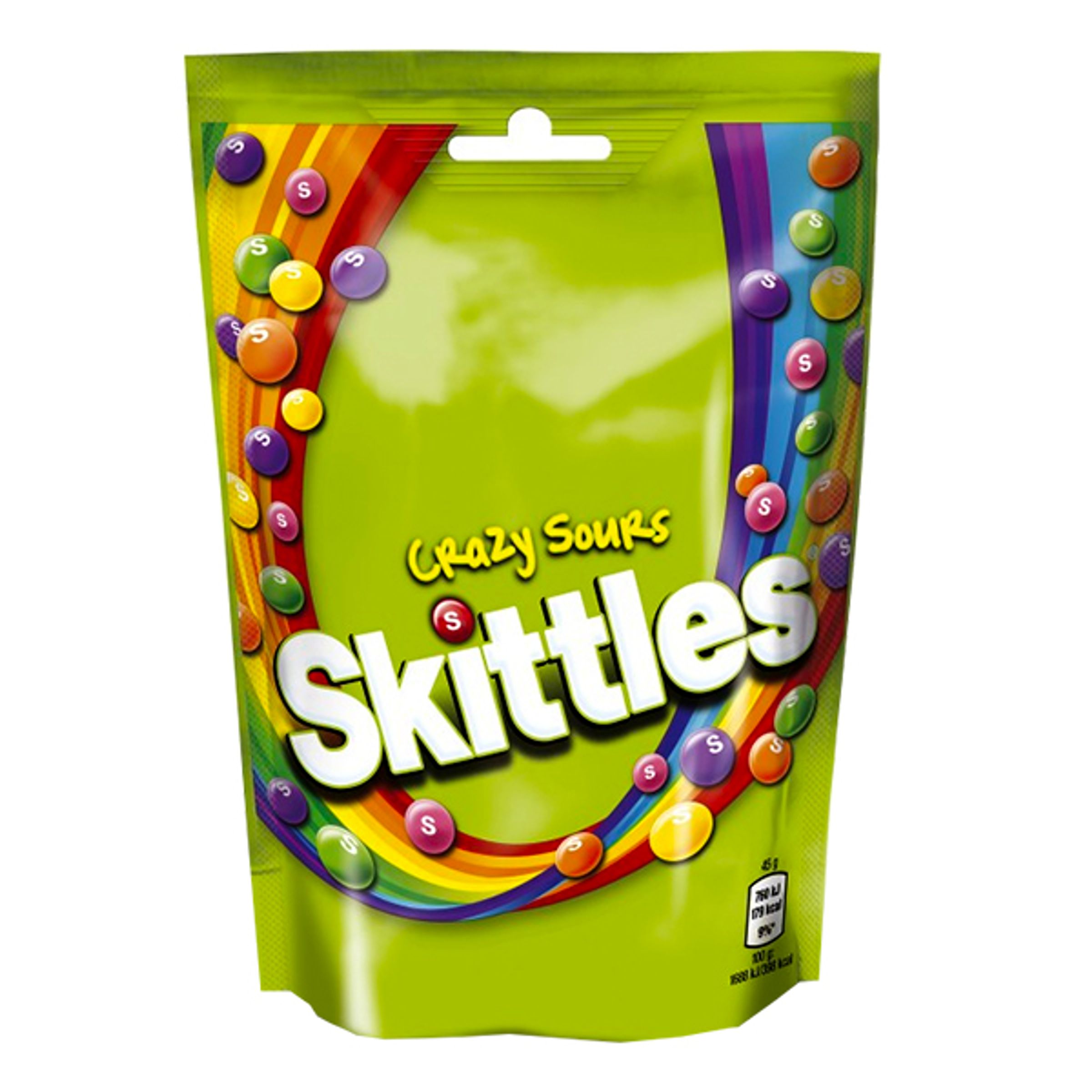 Skittles Crazy Sours i Pose - 152 g