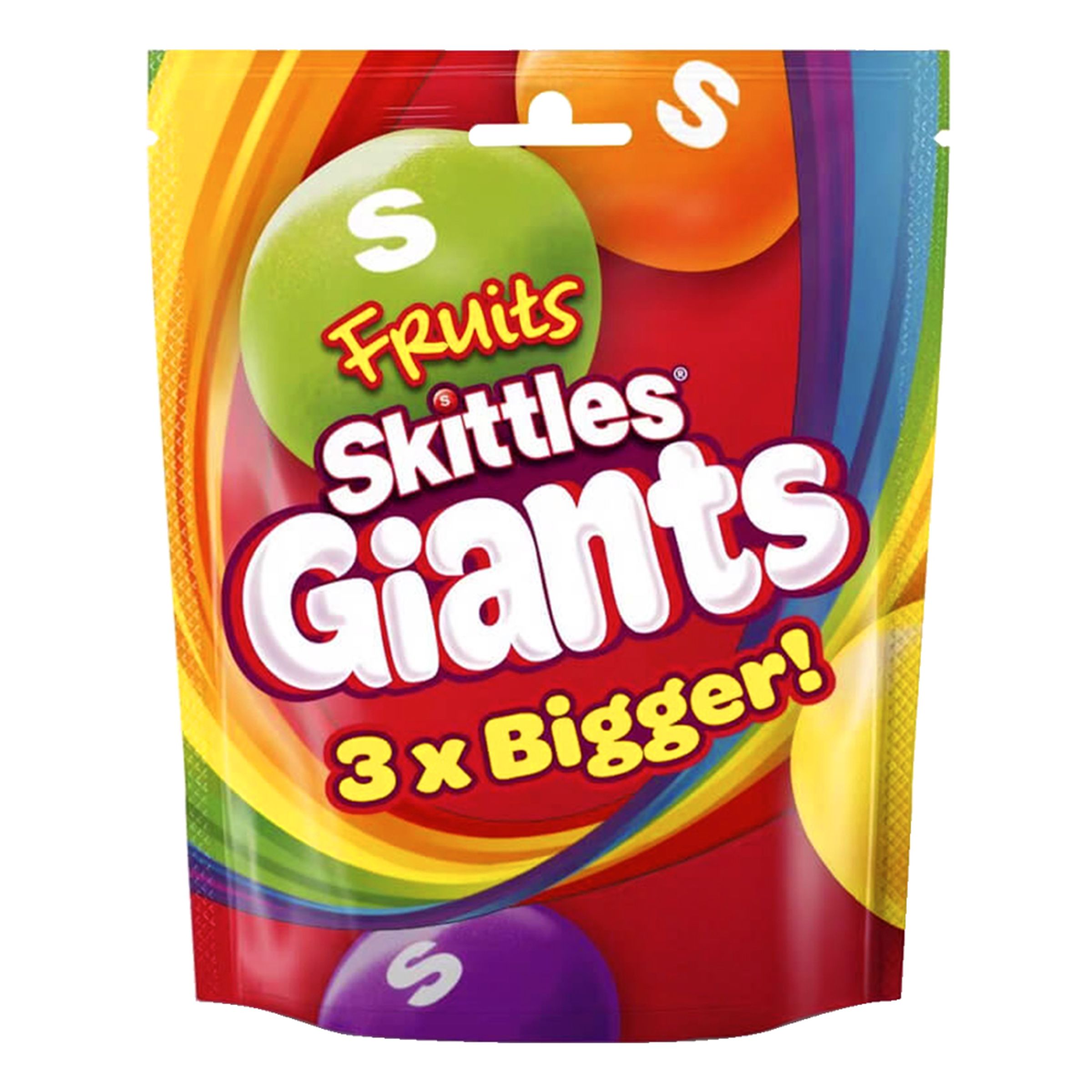 Skittles Giants Fruits - 132 g | Hem - Godis & Läsk - Godis - Amerikanskt Godis | Maskeradspecialisten