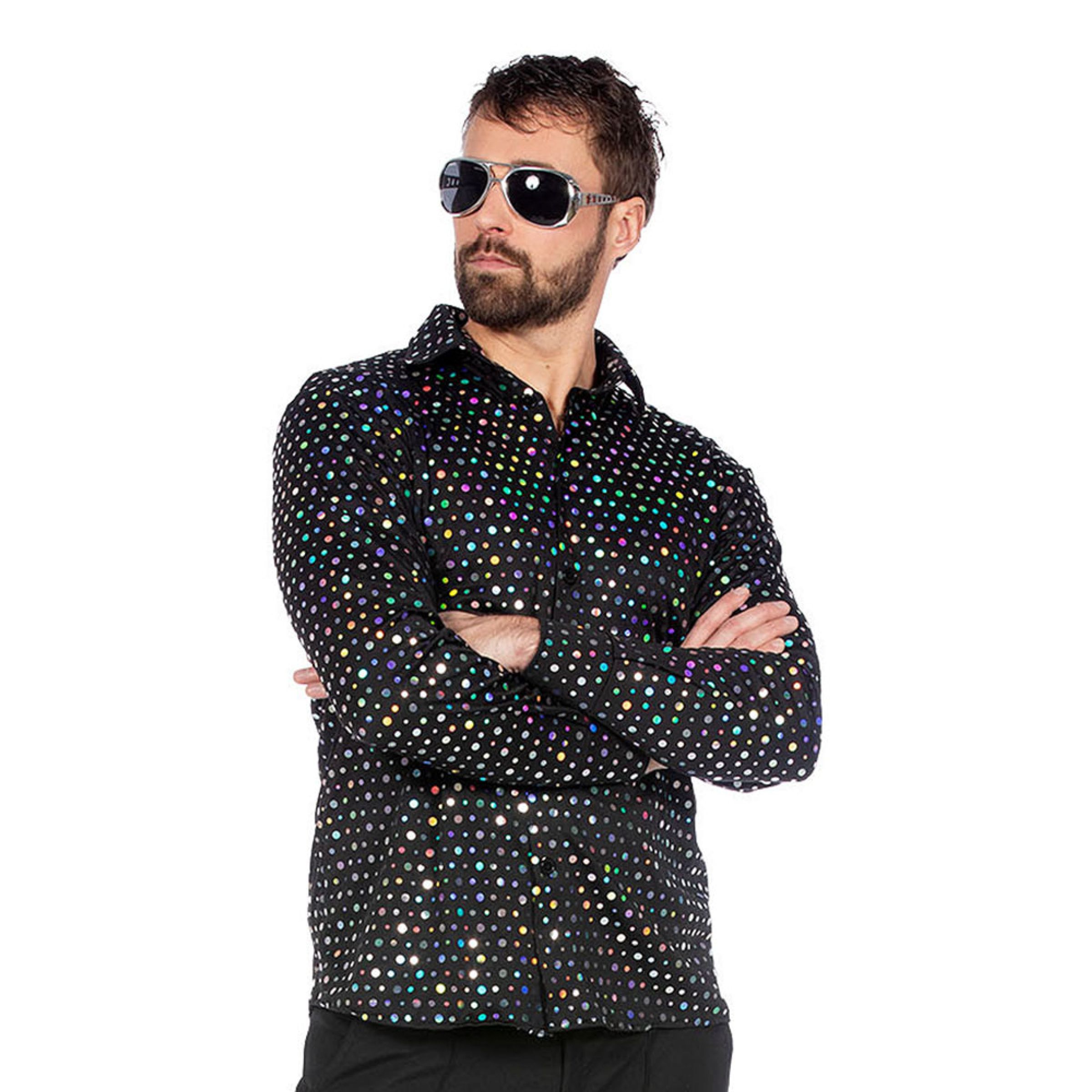 Skjorte Herre Disco - Small