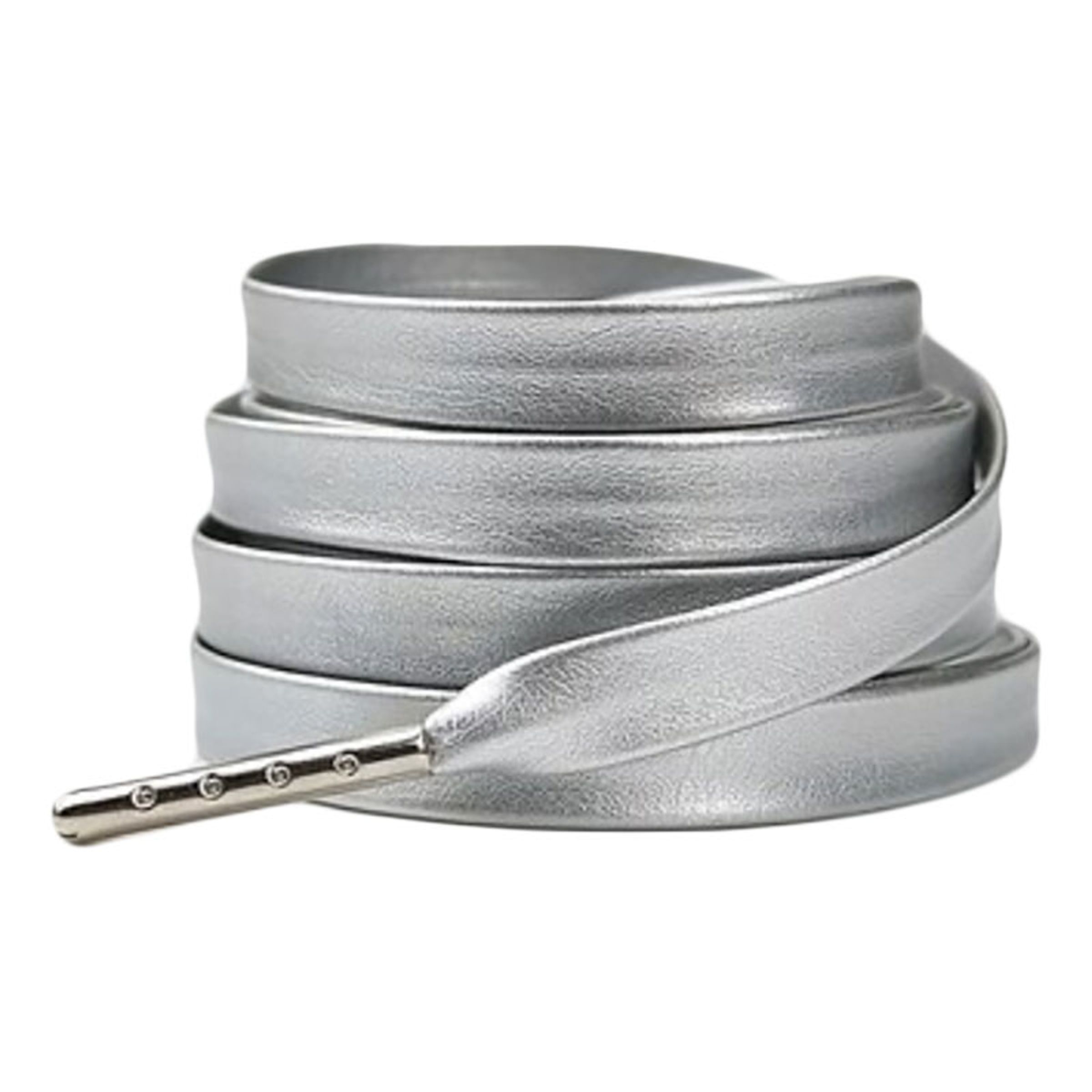 Snørebånd Metallic - Sølv