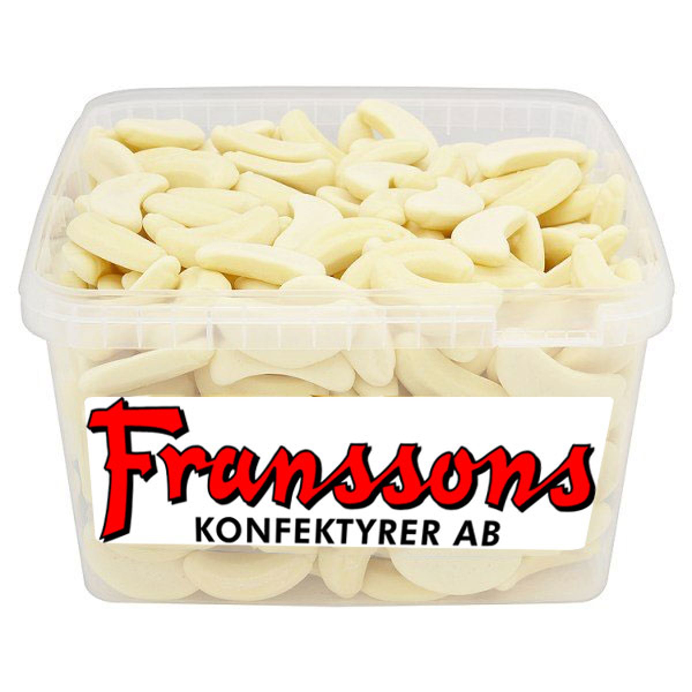 Franssons Skumbananer Storpack - 1,2 kg | Hem - Godis & Läsk - Godis | Maskeradspecialisten