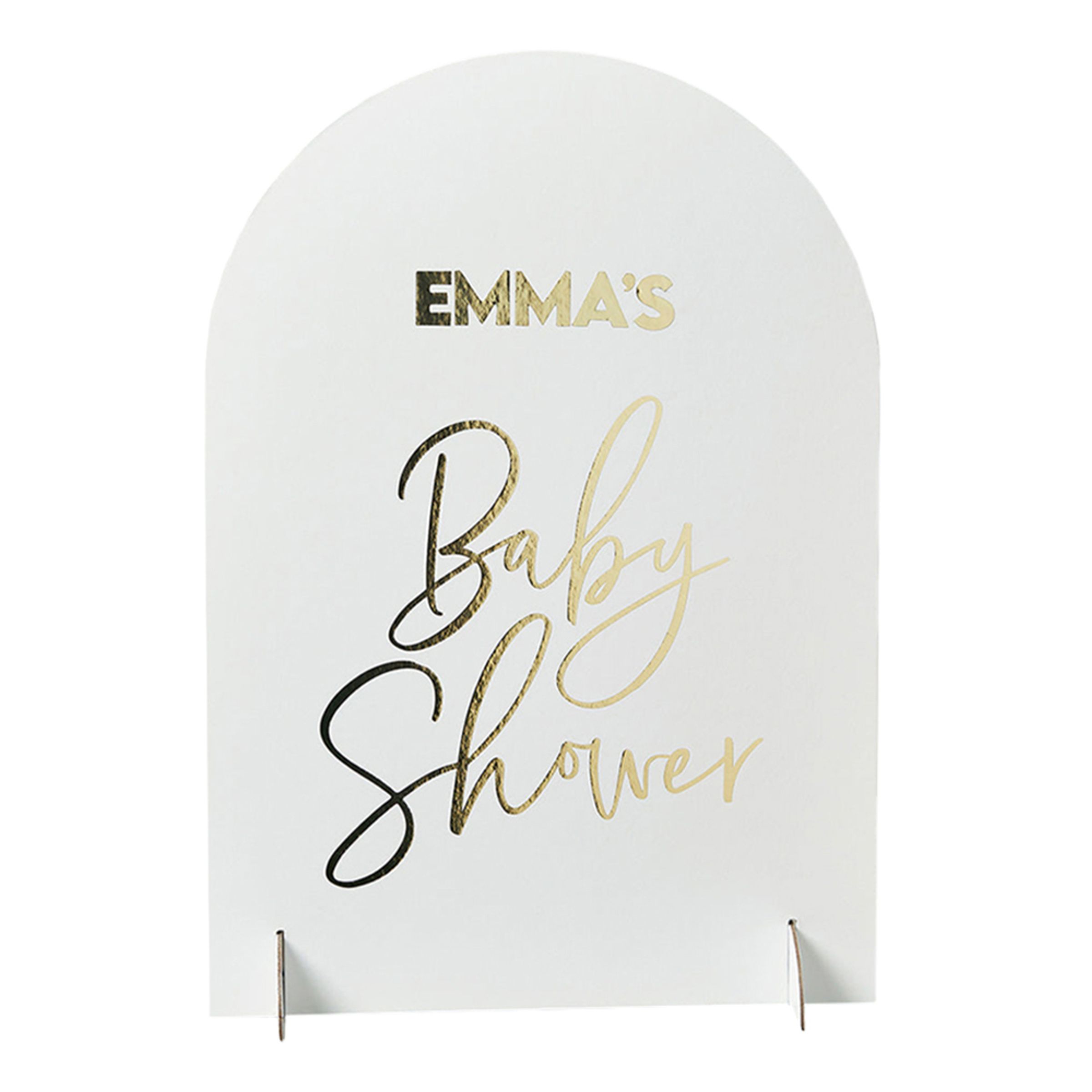 Skylt Baby Shower med Bokstäver | Hem - Roliga Prylar - Hem & Hushåll - Skyltar & Dekaler | Maskeradspecialisten