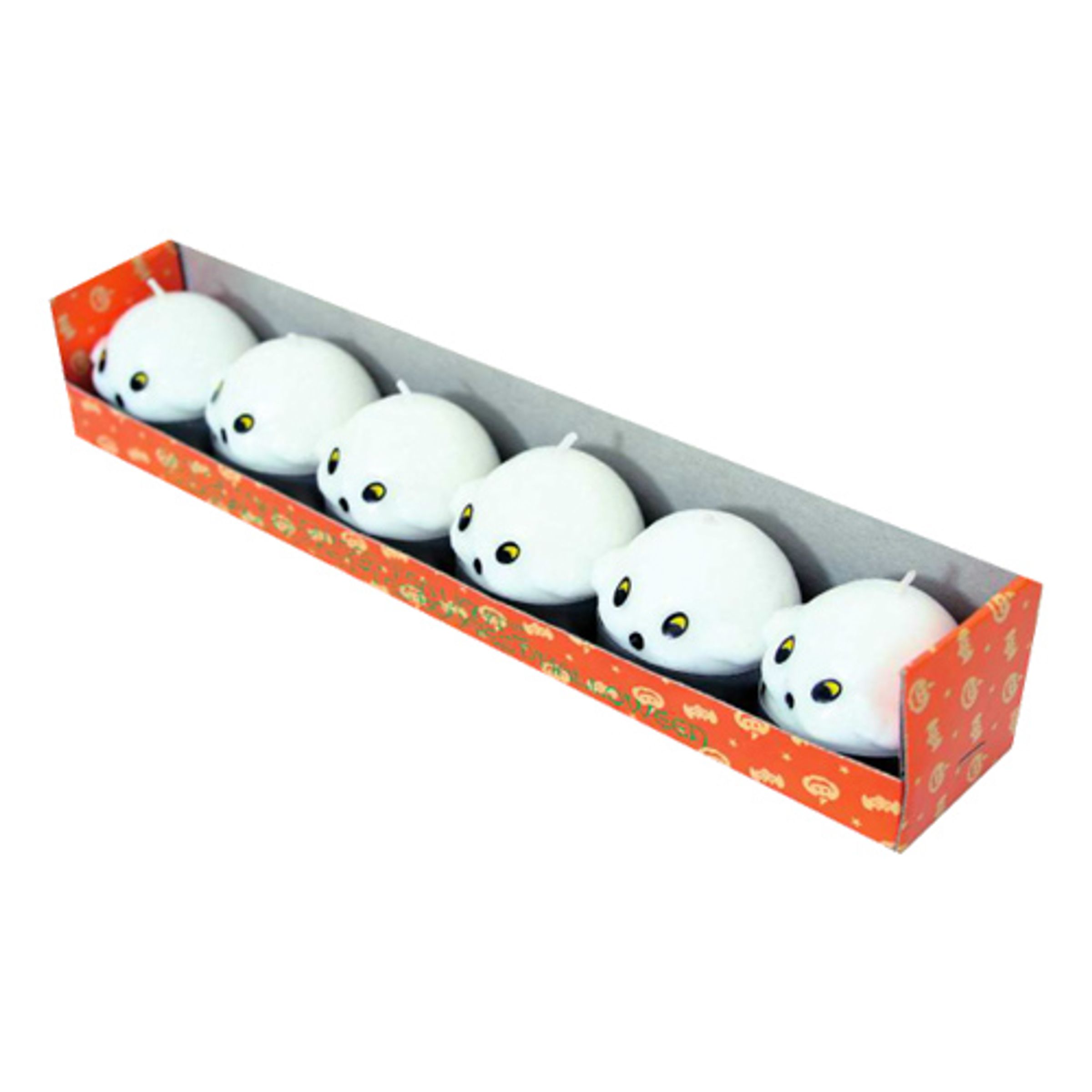 Små Spökljus - 6-pack | Hem - Teman - Högtider - Halloween - Halloweendekorationer | Maskeradspecialisten