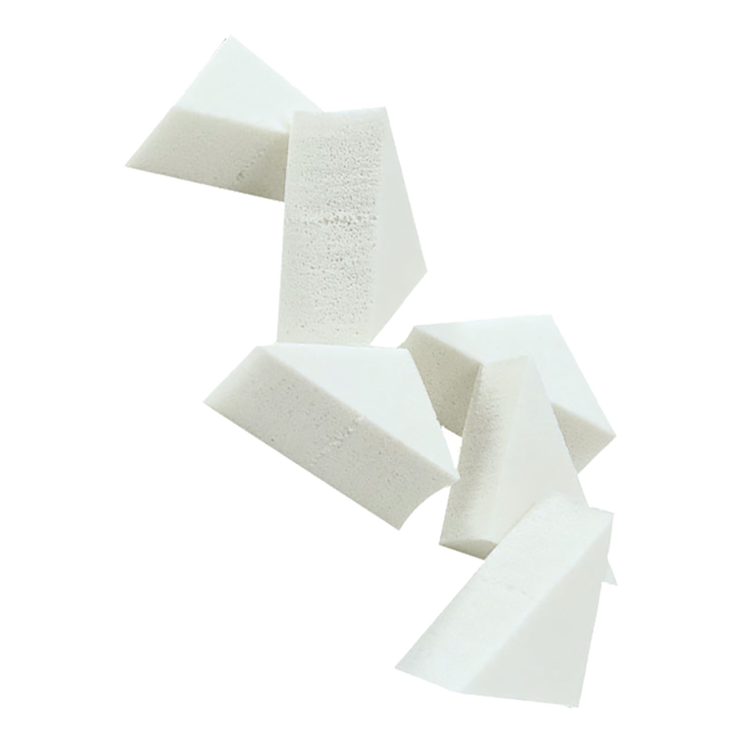 Sminksvampar - 6-pack | Hem - Teman - Färger - Vit | Maskeradspecialisten