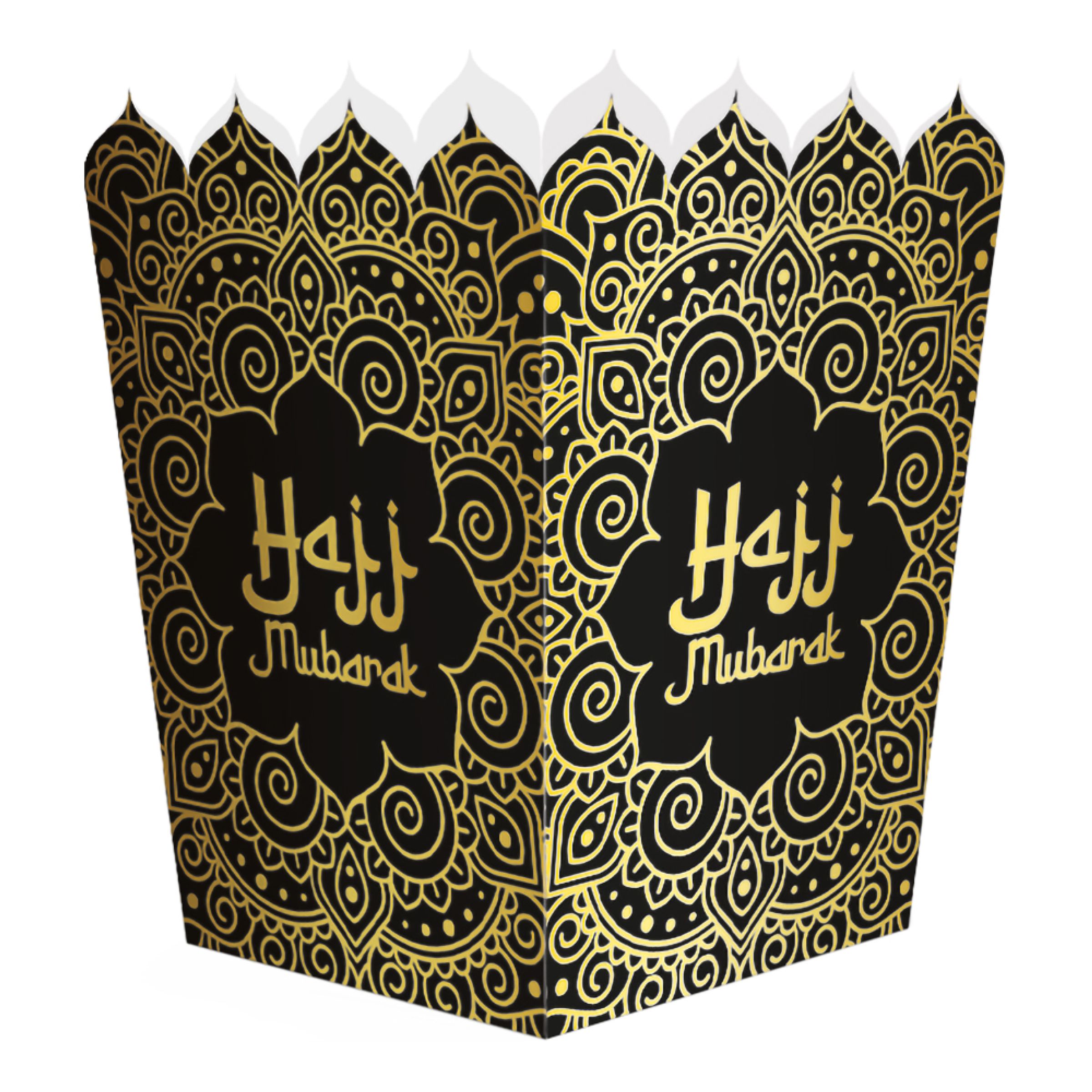 Snacksbæger Hajj Mubarak - 8-pak