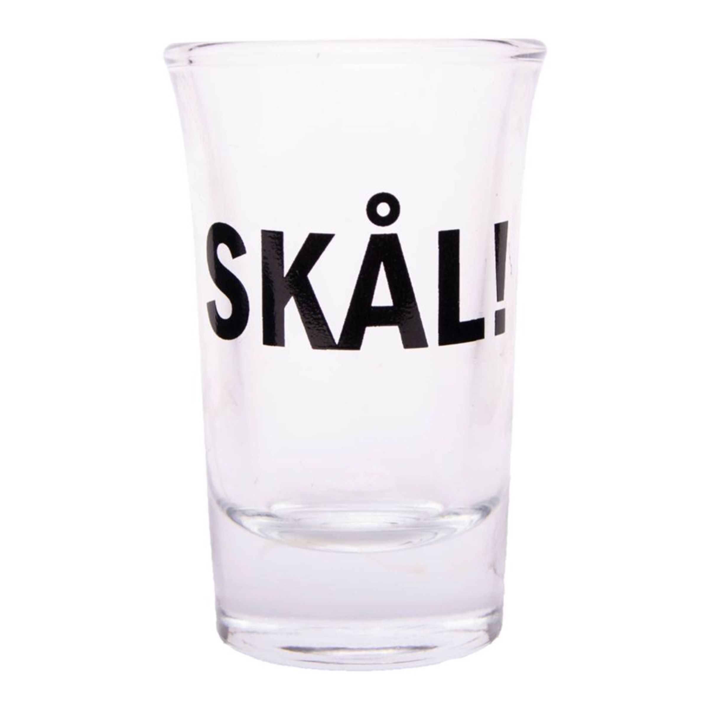 Snapseglas med Tekst - Skål