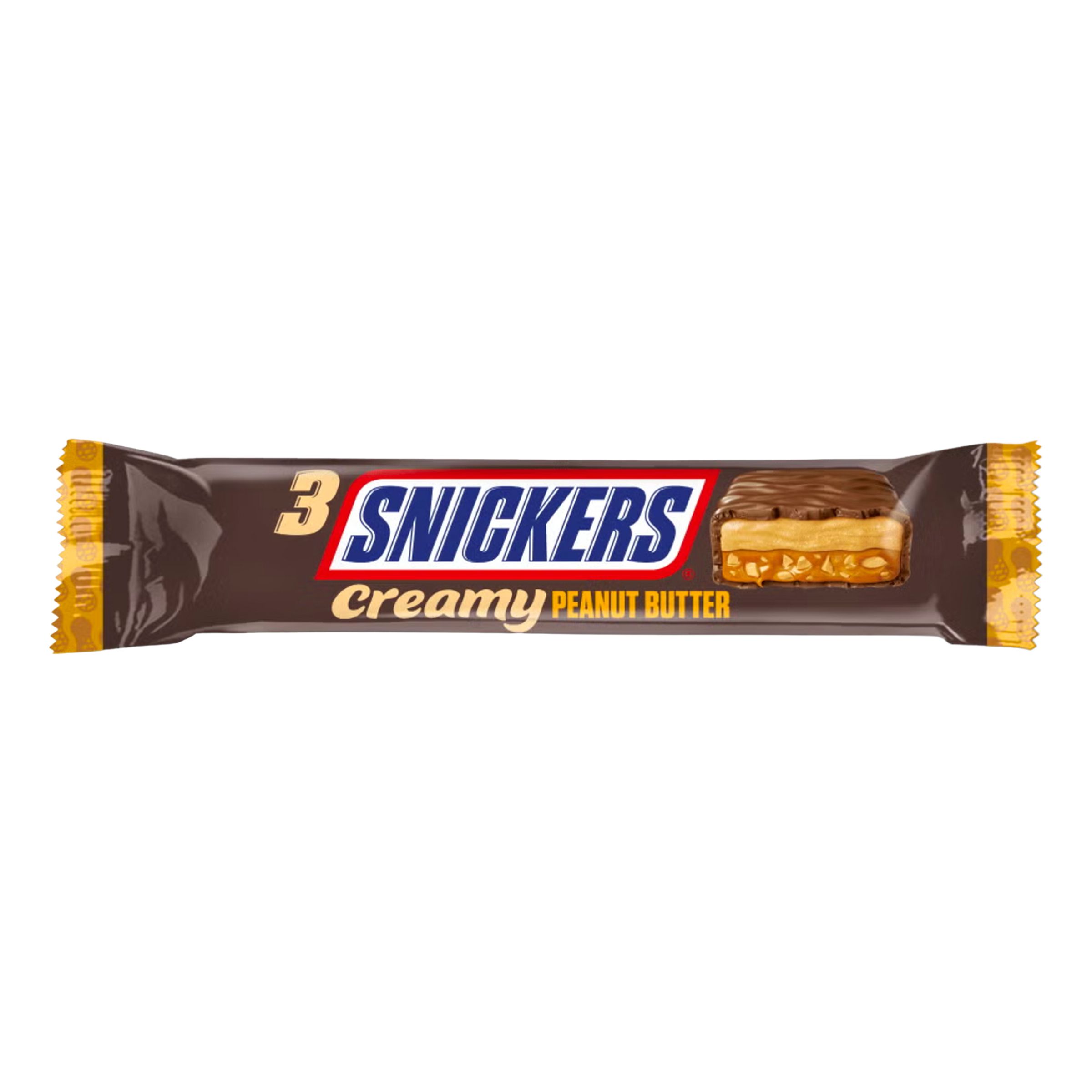 Snickers Creamy Peanut Butter - 54,6 g | Hem - Godis & Läsk - Godis - Amerikanskt Godis | Maskeradspecialisten
