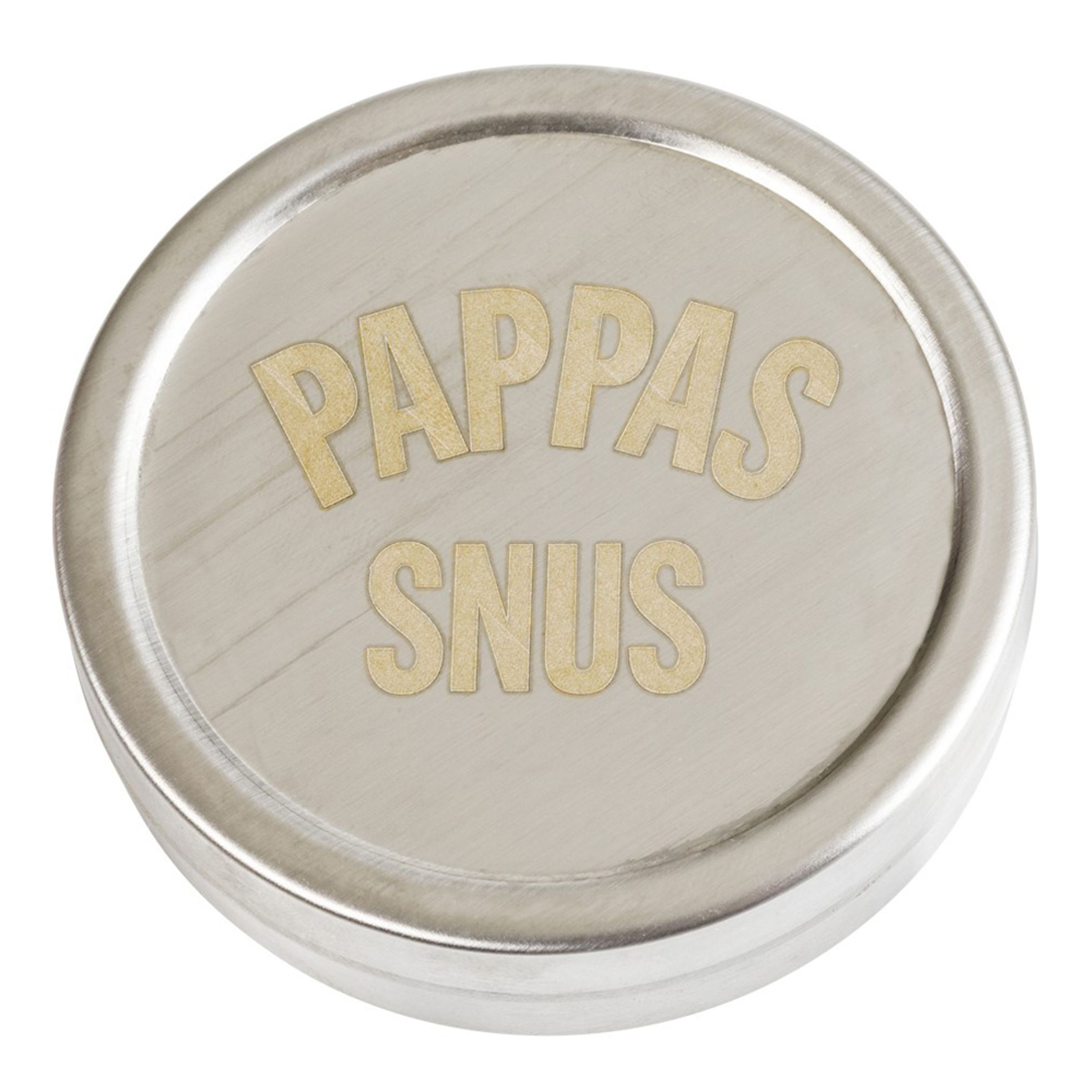 Snusdosa Pappas Snus | Hem - Roliga Prylar - Accessoarer - Snusdosor | Pryloteket