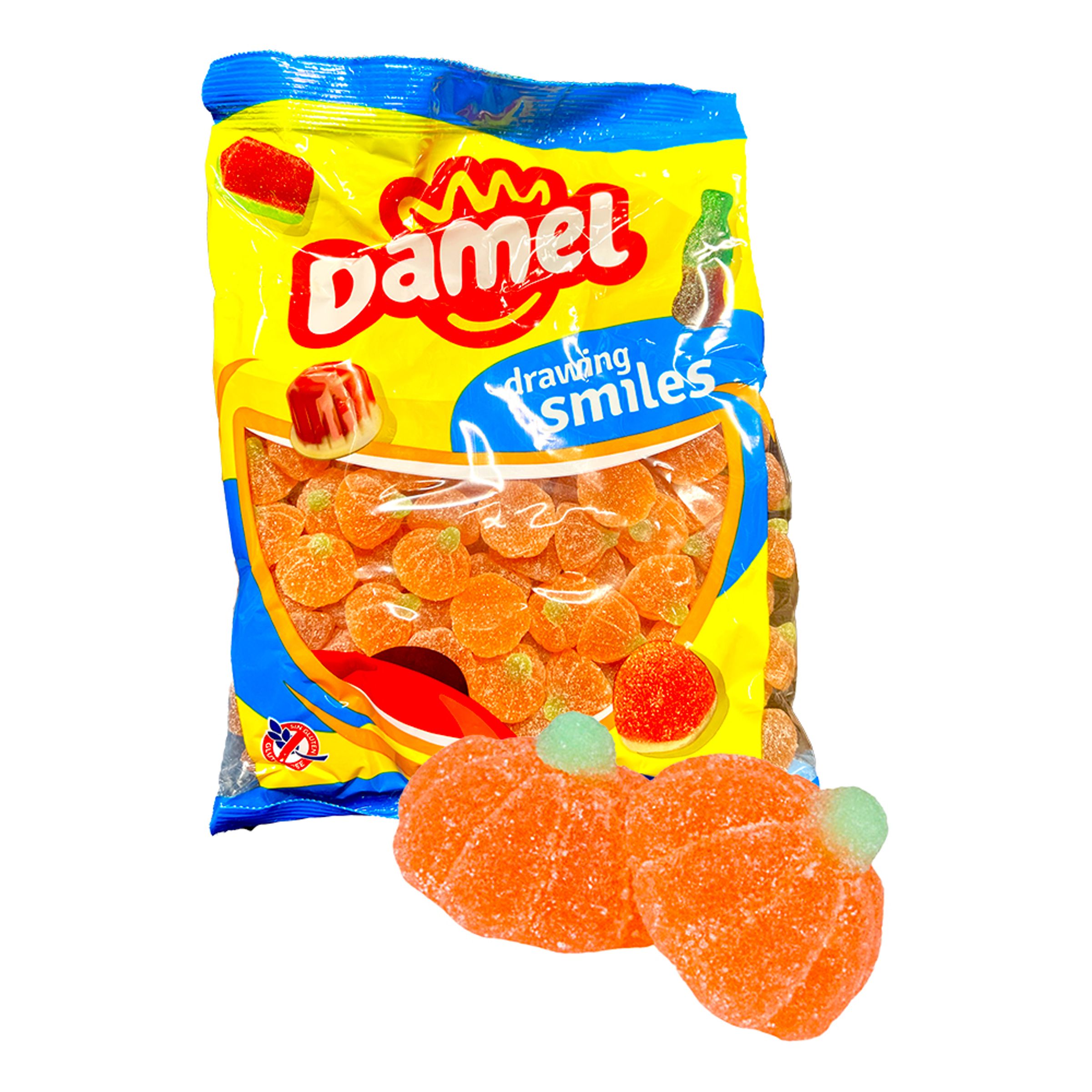 Sockrade Mandariner Storpack - 1 kg | Hem - Godis & Läsk - Godis - Gelégodis | Maskeradspecialisten
