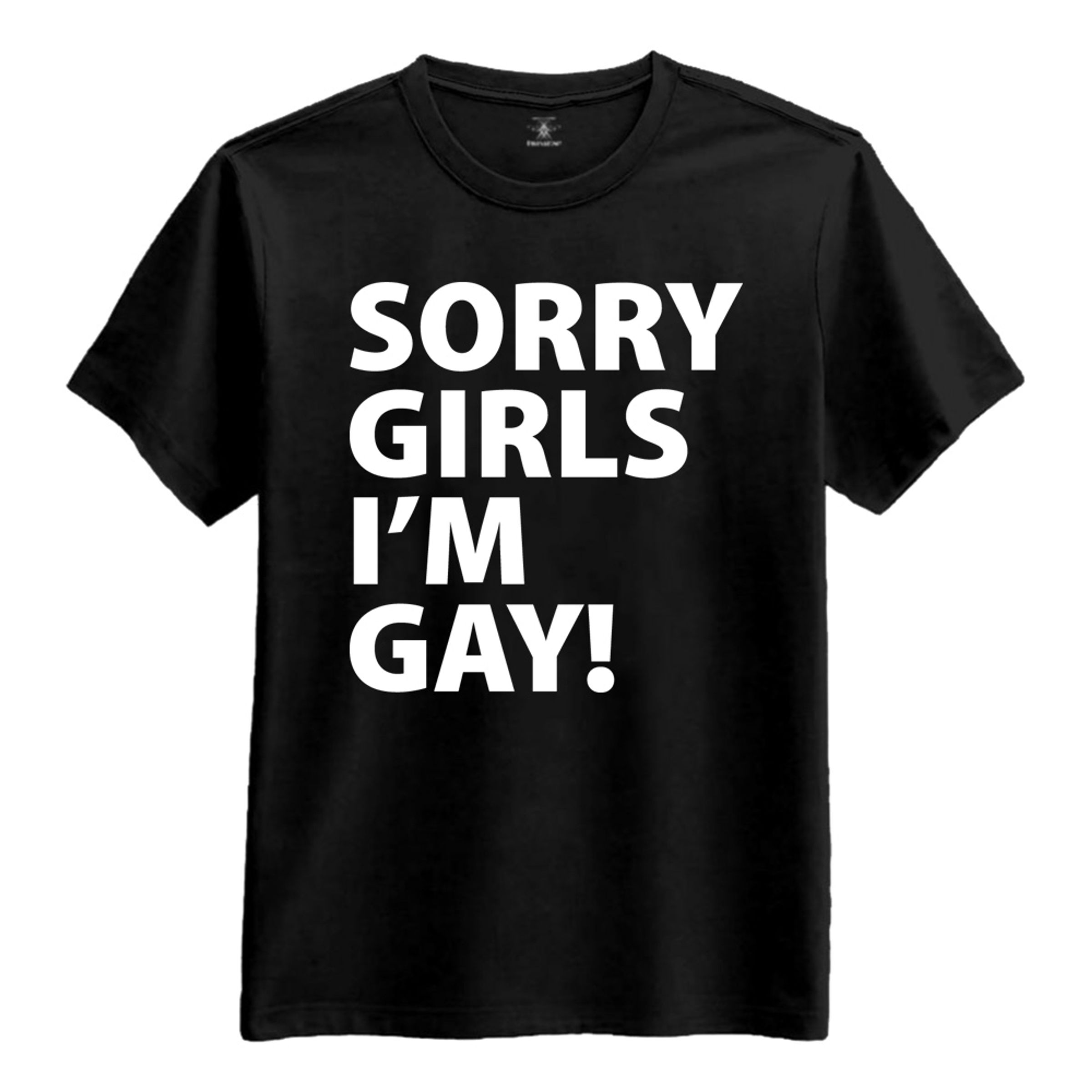 Sorry Girls I'm Gay T-shirt - Large