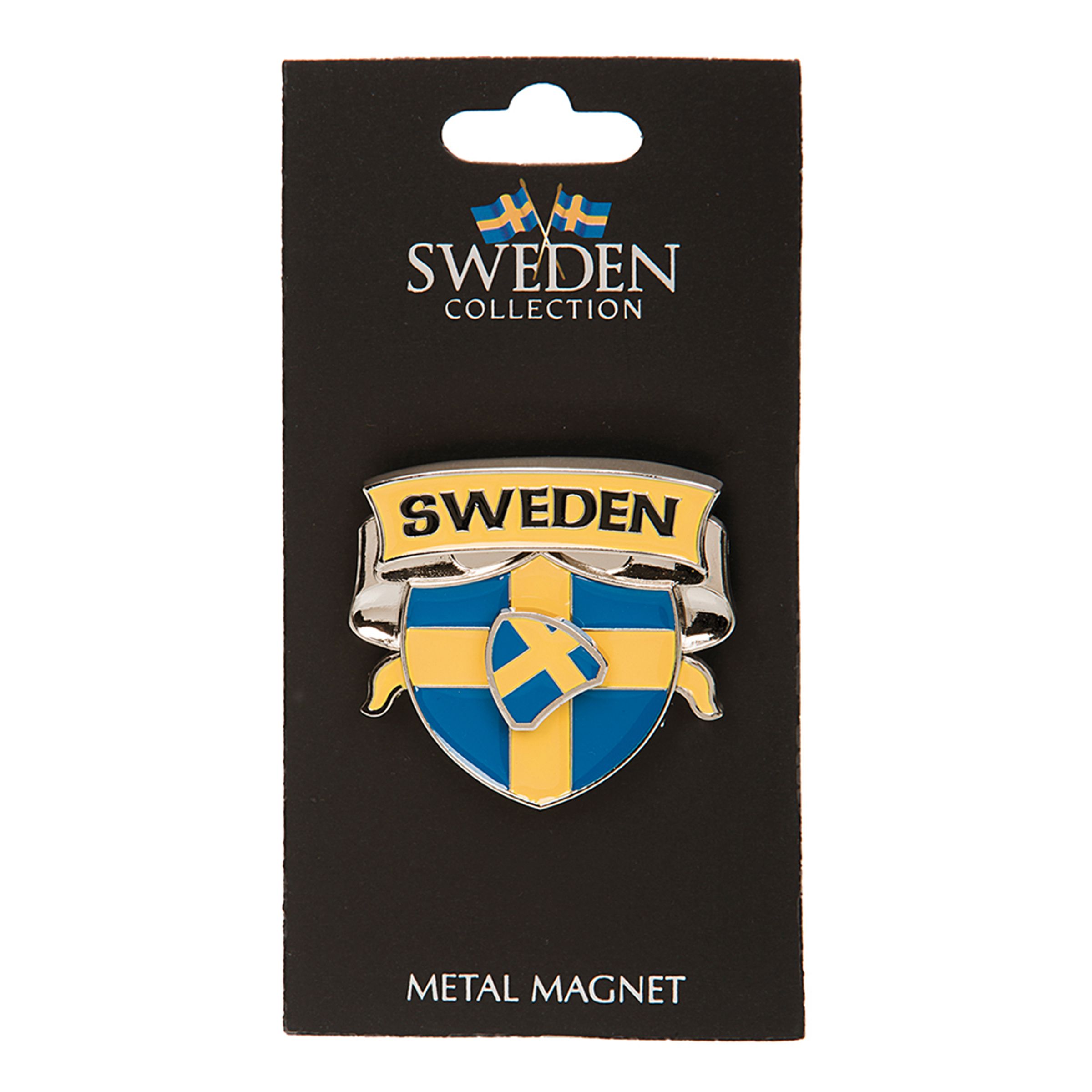 Souvenir Sweden Skjold Magnet